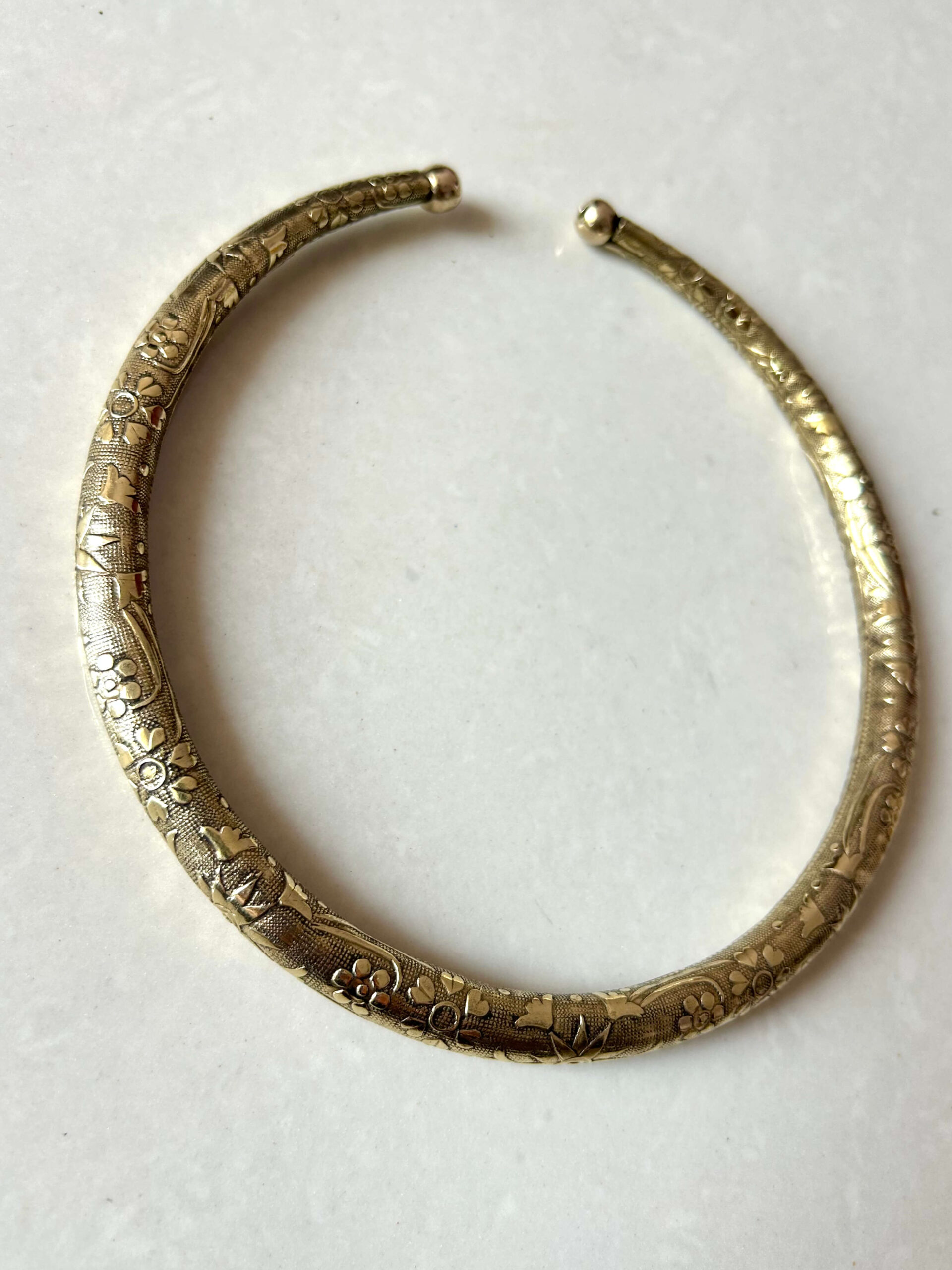 Antique Finish Brass Choker - Image 6