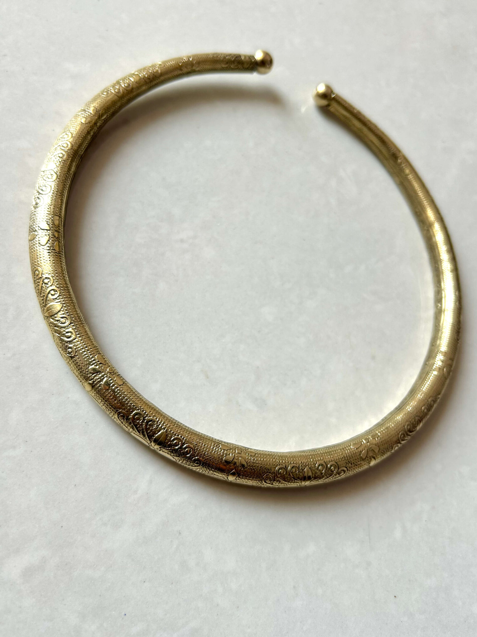 Royal Finish Brass Choker - Image 6