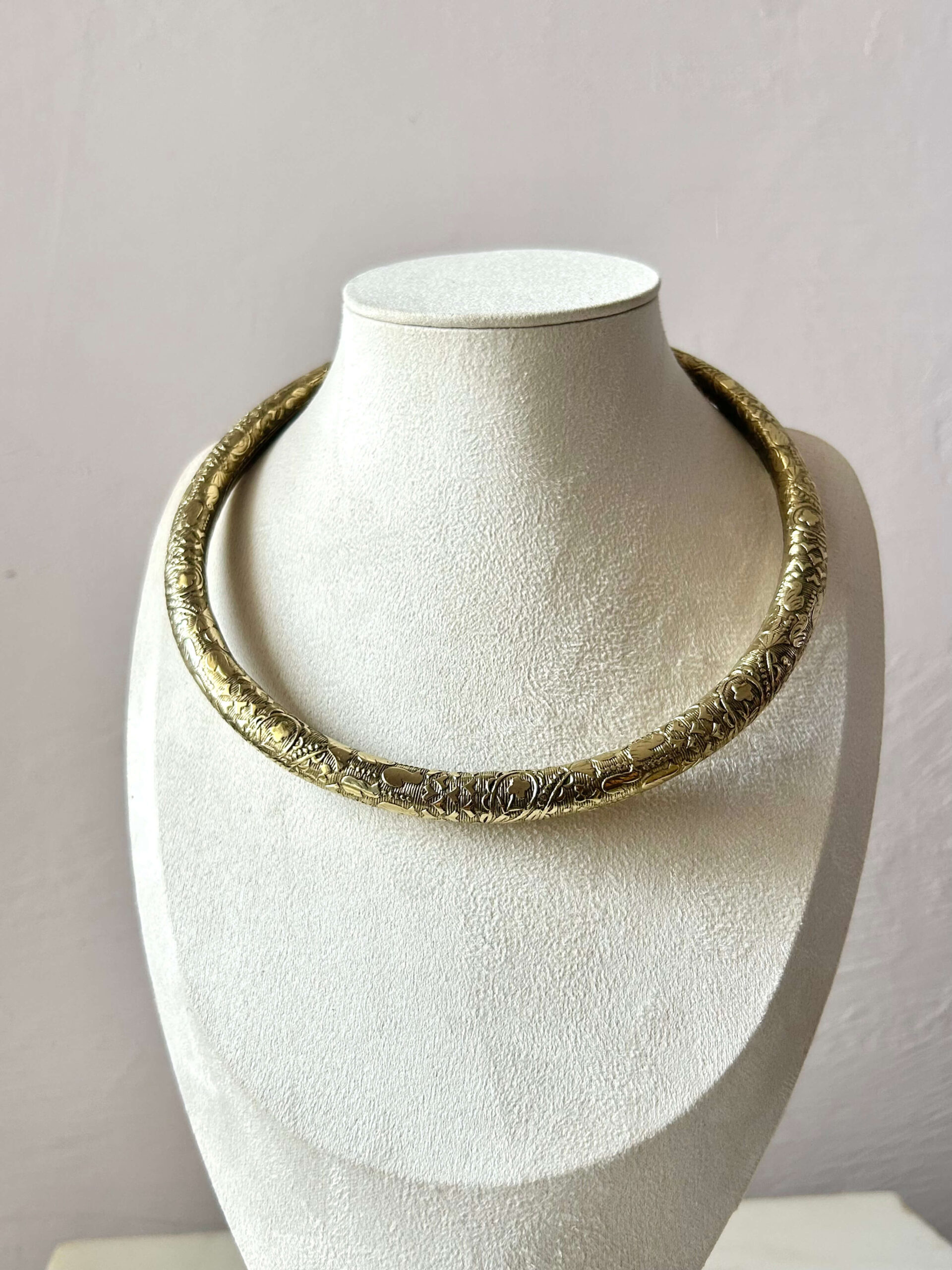 Unique Finish Brass Choker - Image 2