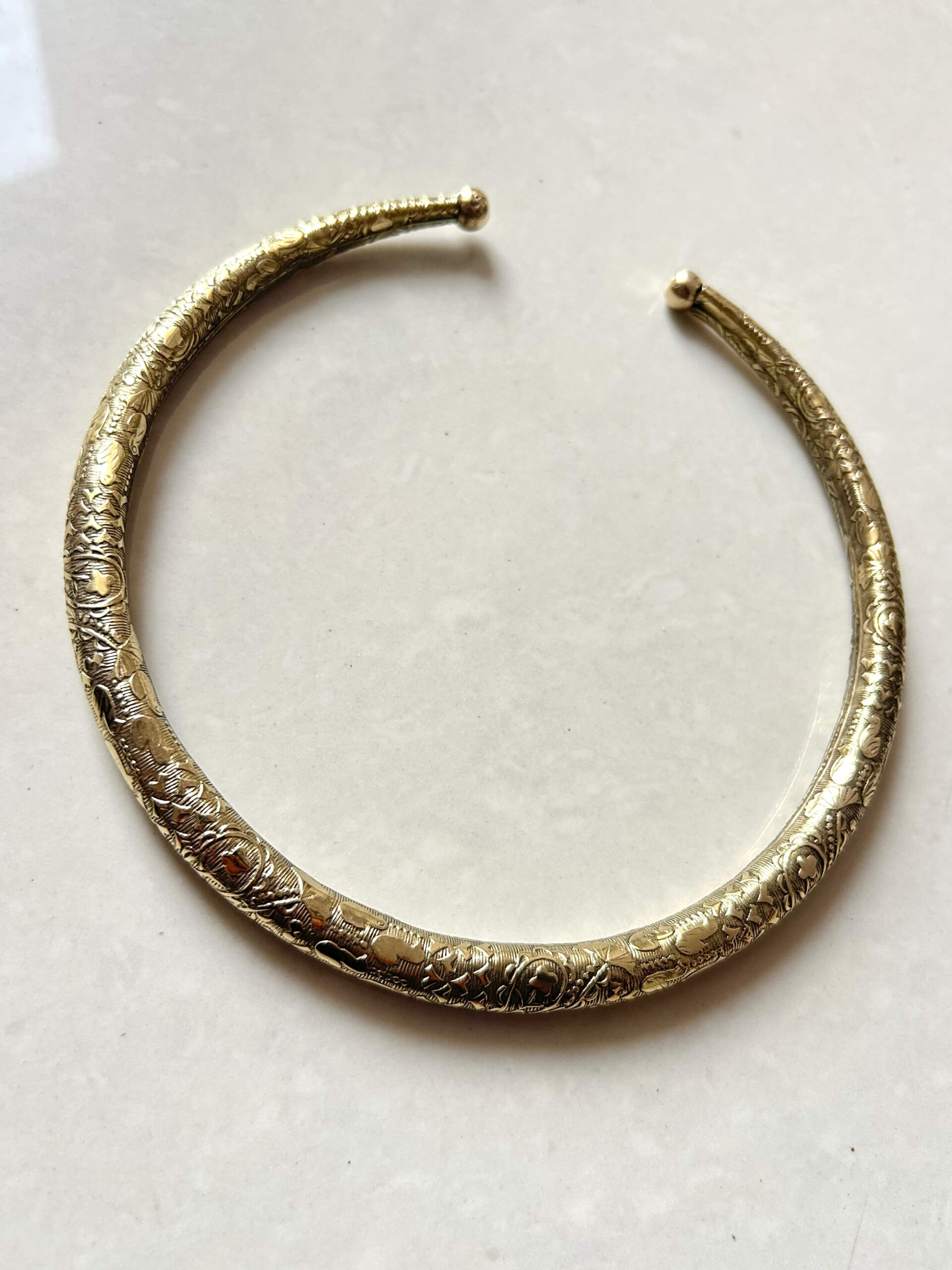 Unique Finish Brass Choker - Image 7
