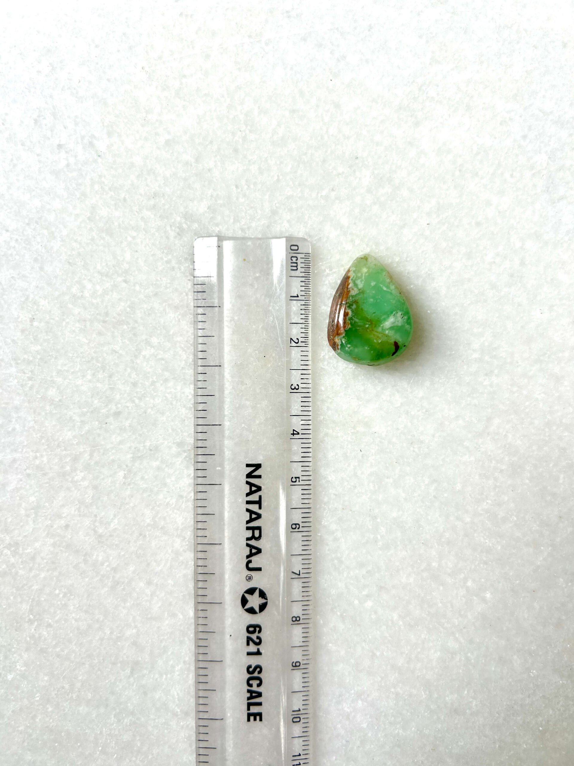 23mm Chrysoprase Cabochon – Natural Green Gemstone - Image 2