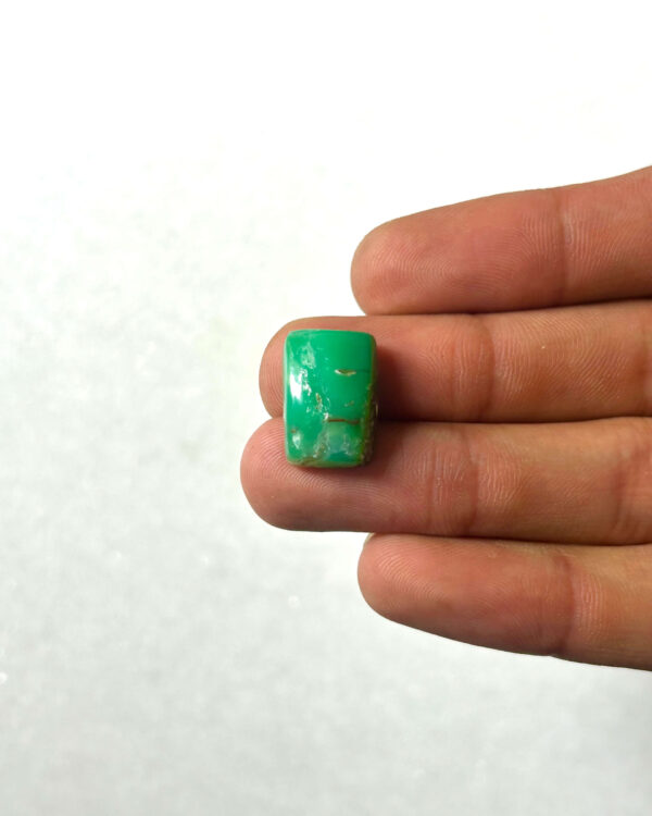 16mm Chrysoprase Cabochon – Unique Natural Stone