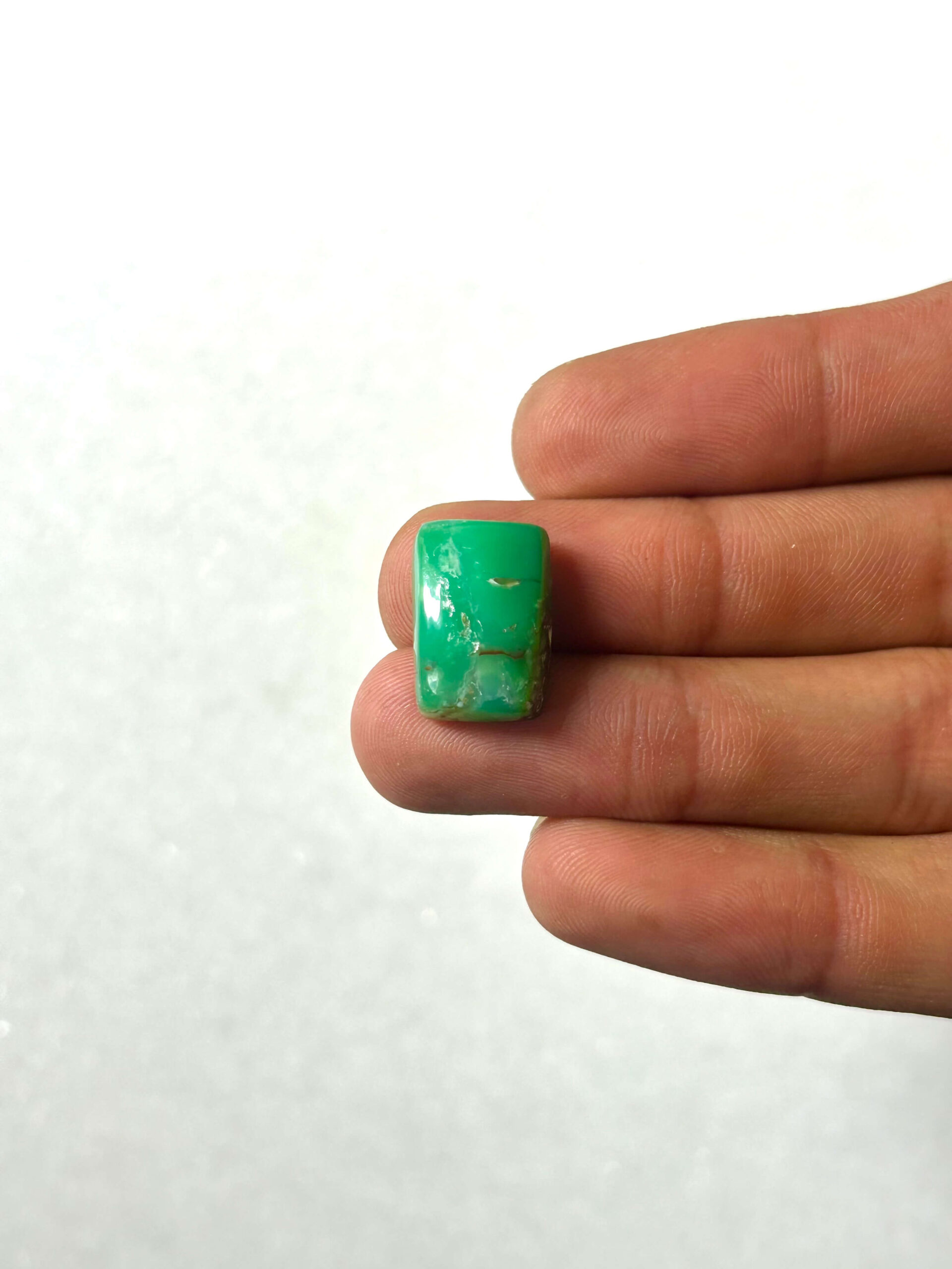 16mm Chrysoprase Cabochon – Unique Natural Stone