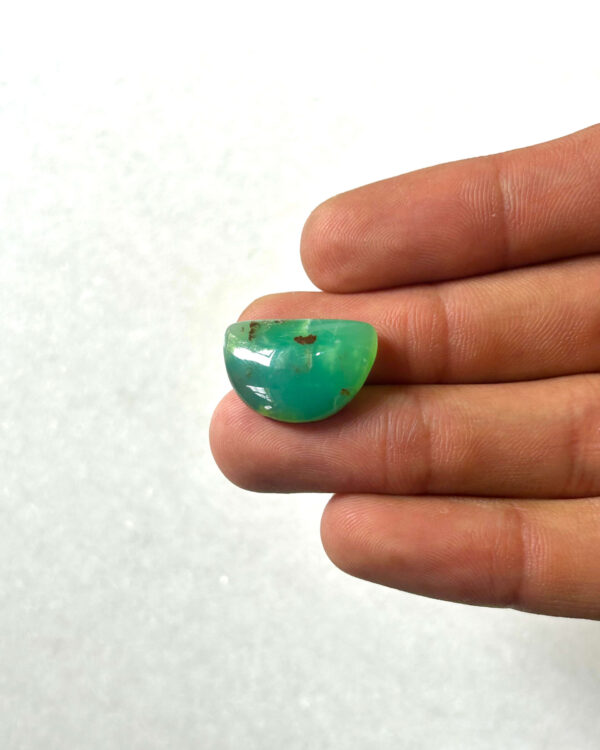 19mm Chrysoprase Gemstone – One of a Kind Stone
