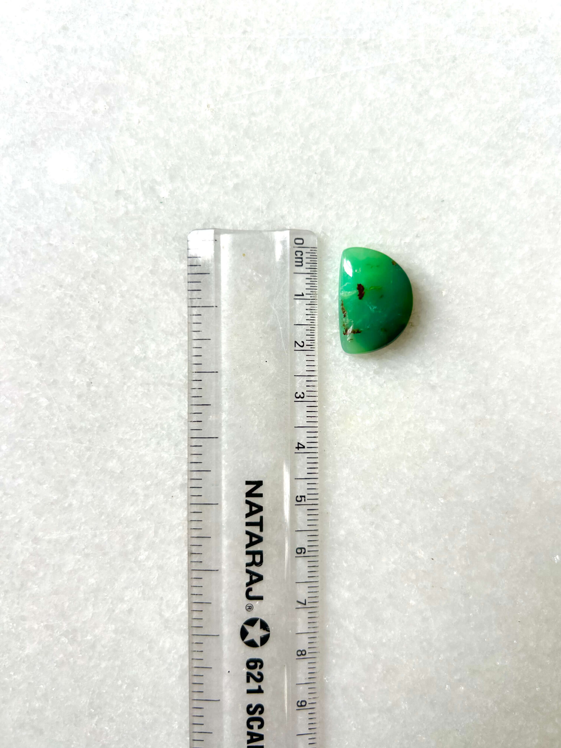 19mm Chrysoprase Gemstone – One of a Kind Stone - Image 2