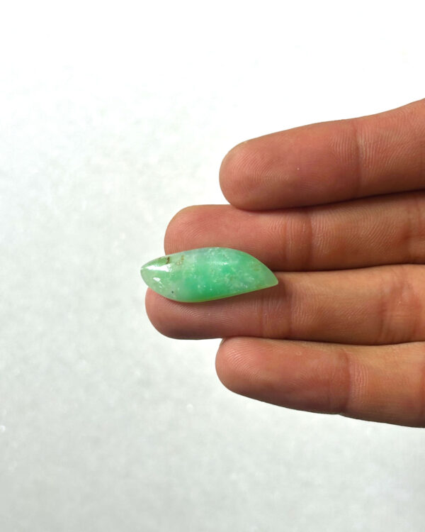 26mm Natural Chrysoprase Cabochon – Jewelry Making Stone
