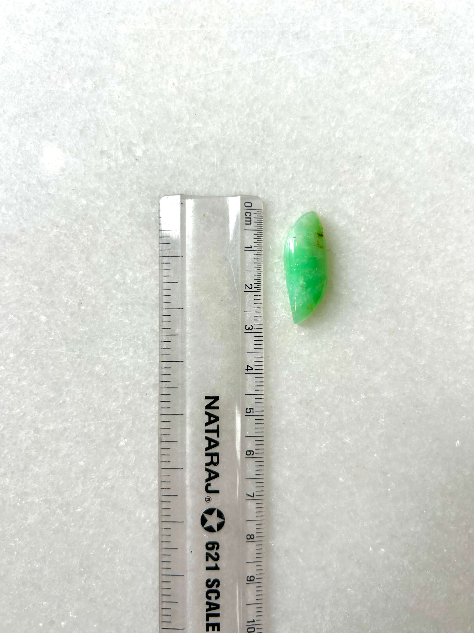 26mm Natural Chrysoprase Cabochon – Jewelry Making Stone - Image 2