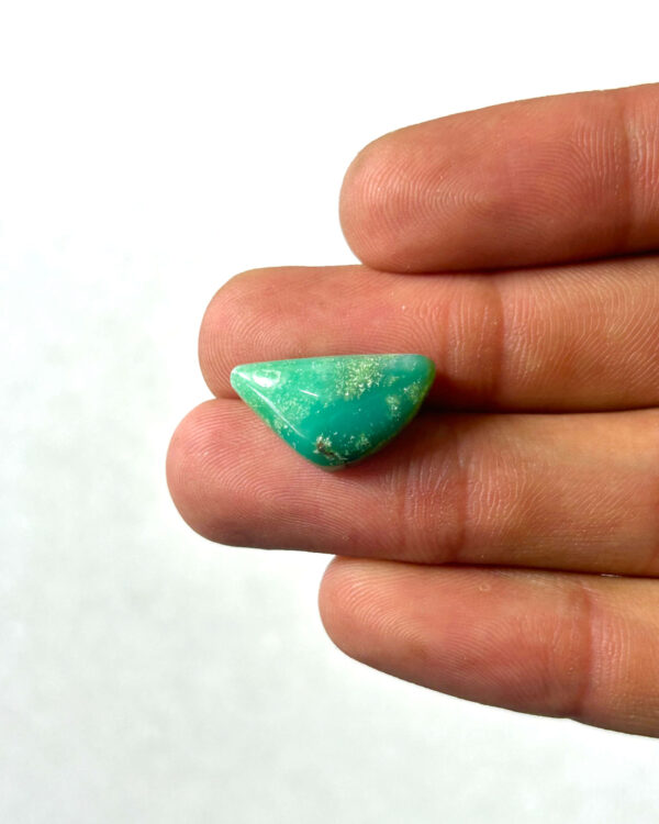 18mm Chrysoprase Cabochon for Handmade Jewelry
