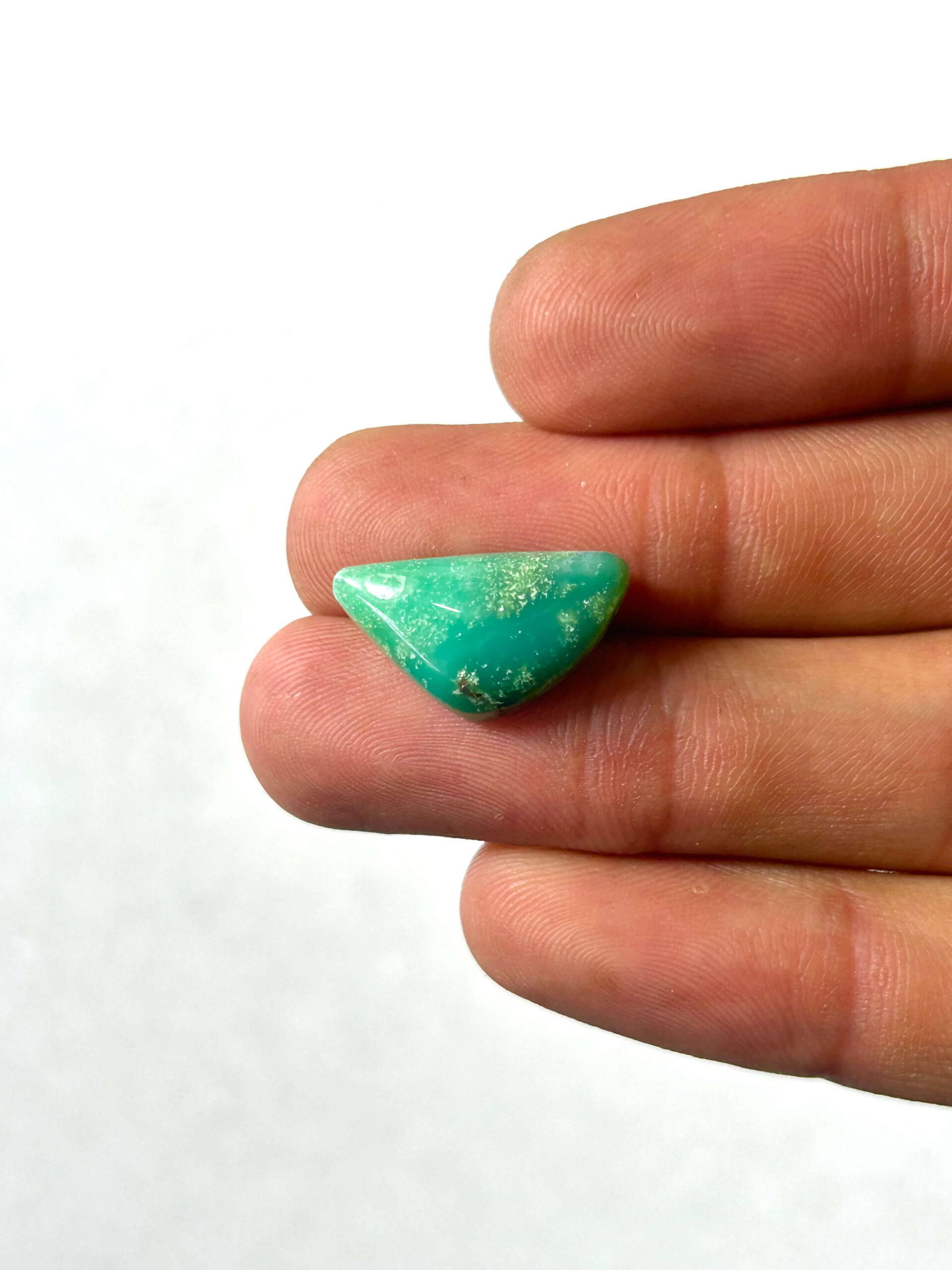 18mm Chrysoprase Cabochon for Handmade Jewelry