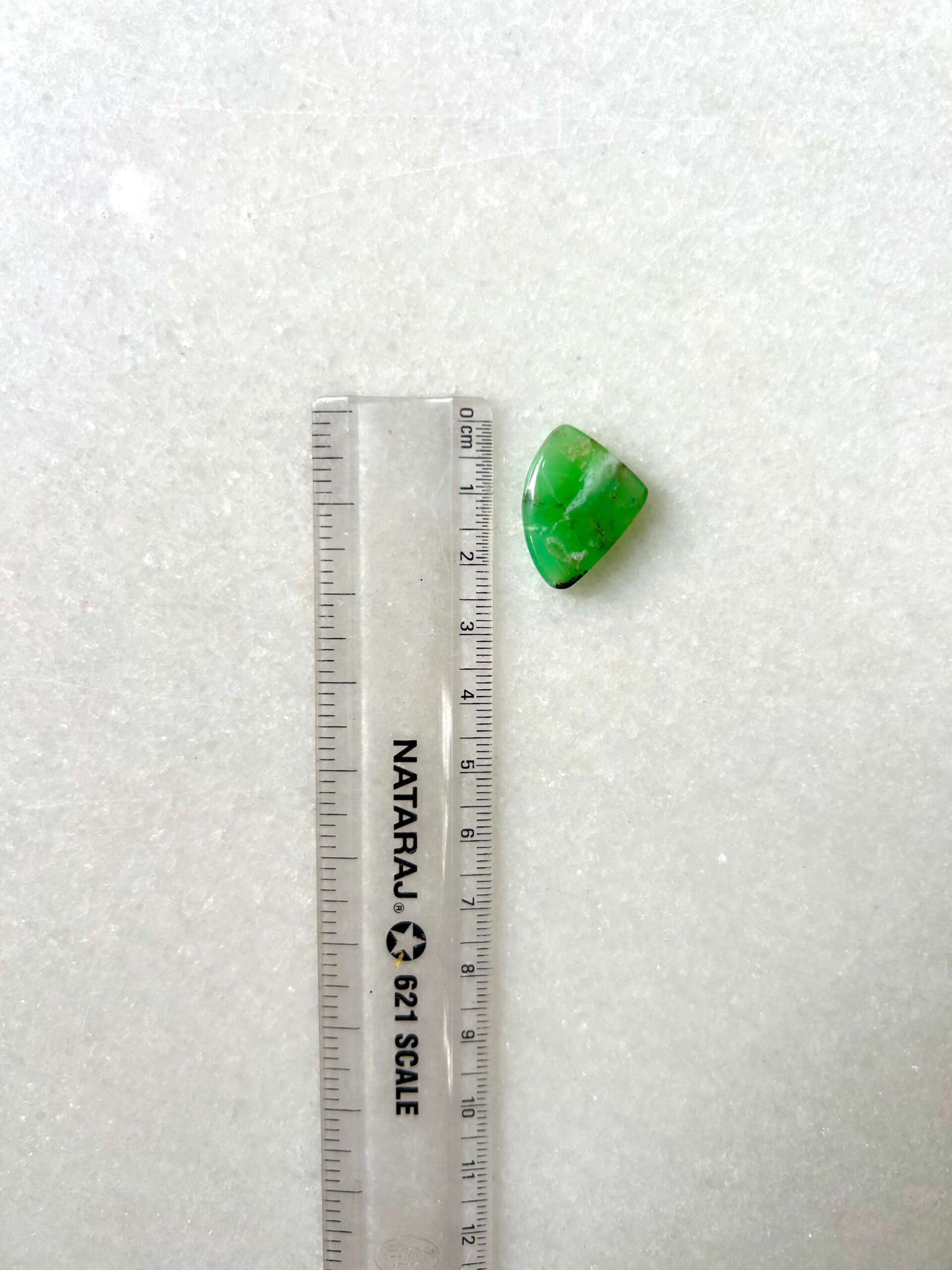 21mm Chrysoprase Cabochon – Natural Jewelry Stone - Image 2