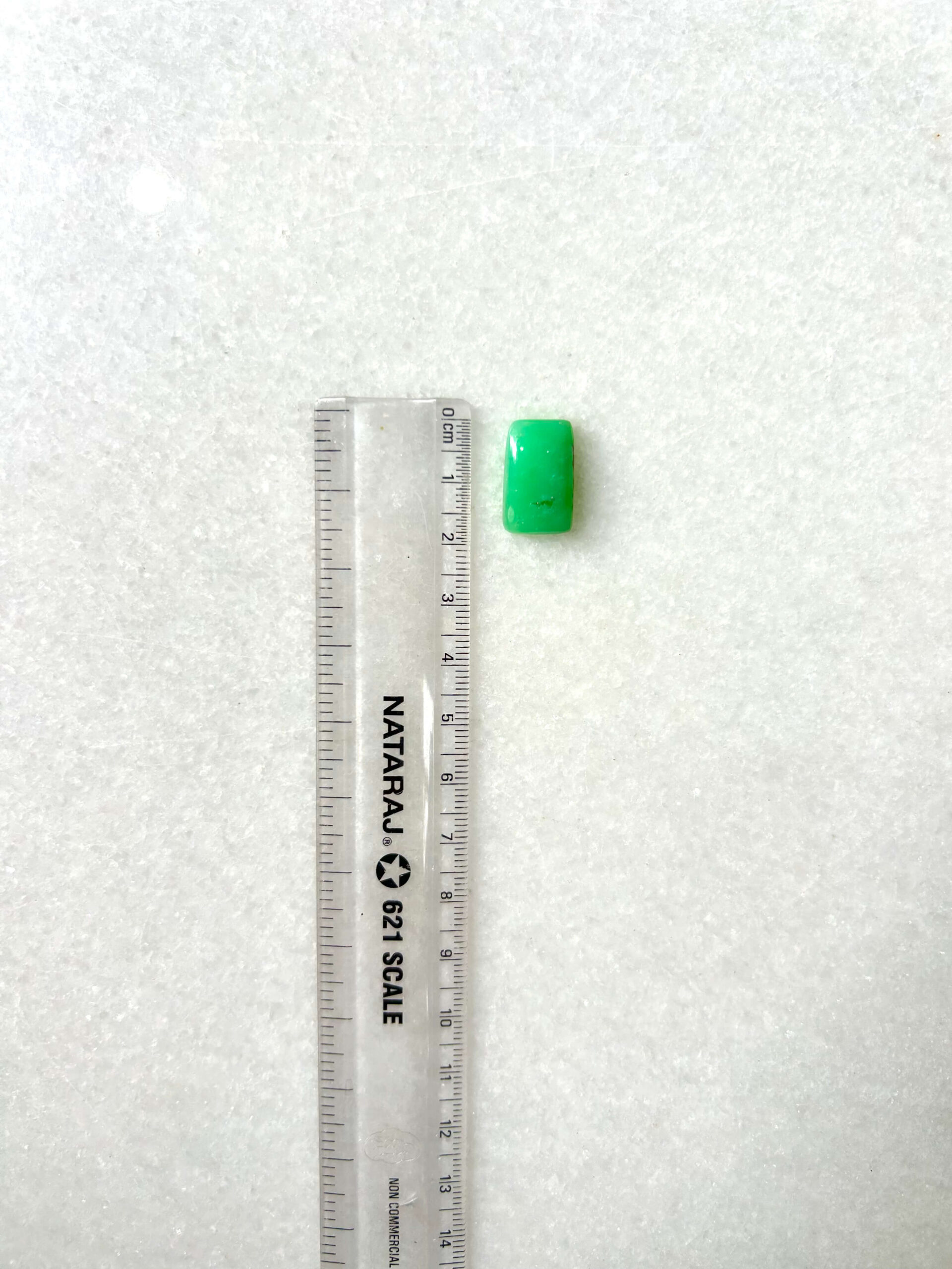 17mm Natural Chrysoprase Stone – One of a Kind - Image 2