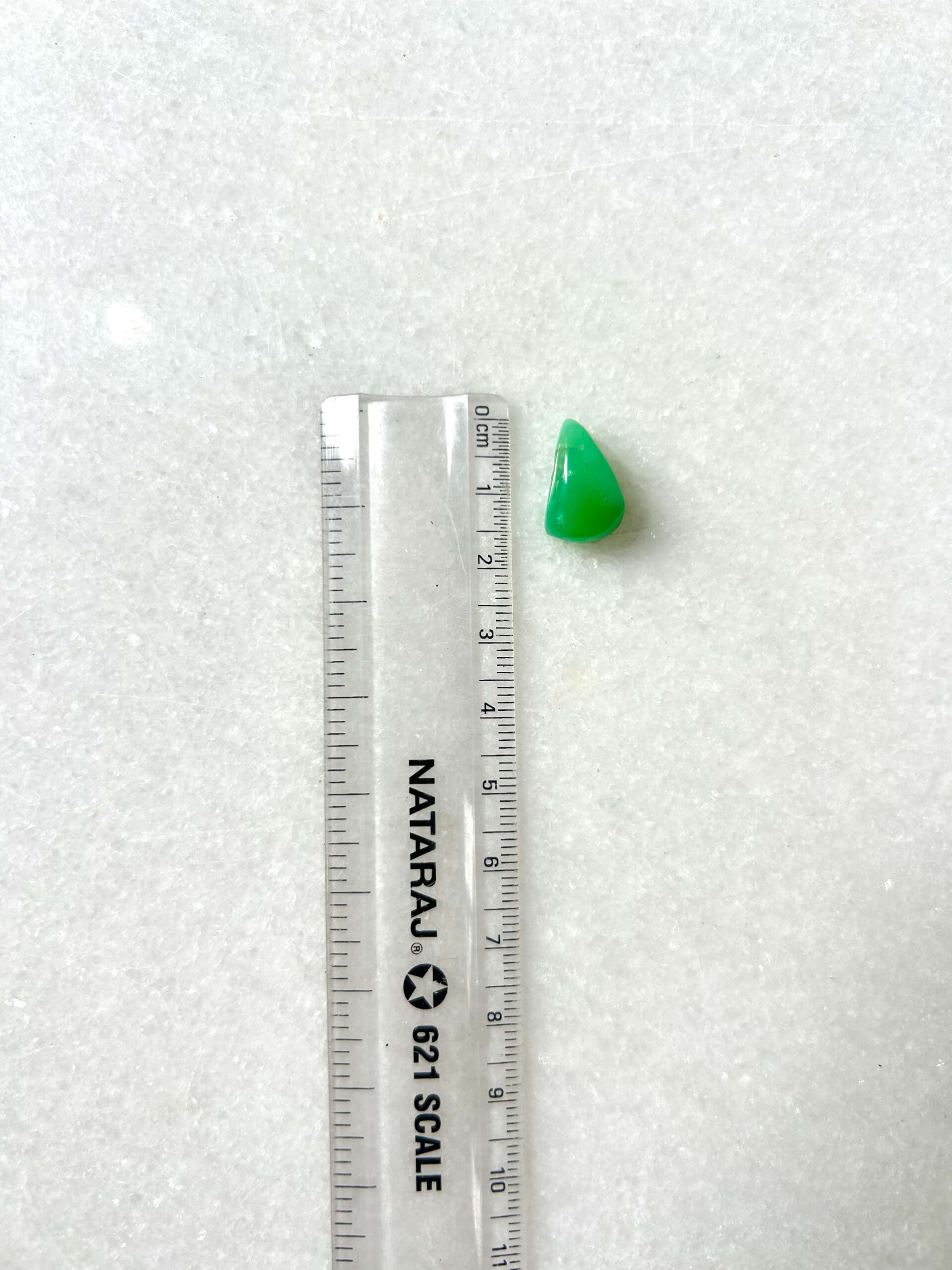 15mm Chrysoprase Gemstone – Natural Cabochon - Image 2