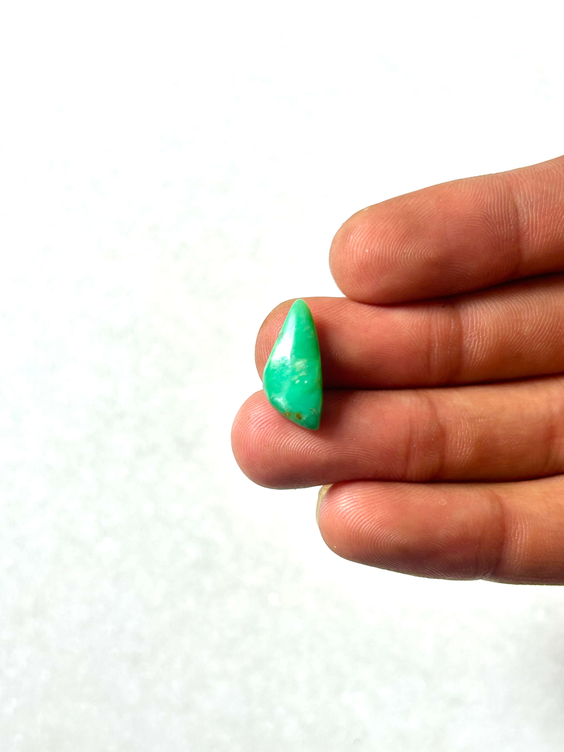 17mm Natural Chrysoprase Cabochon for Jewelry Making