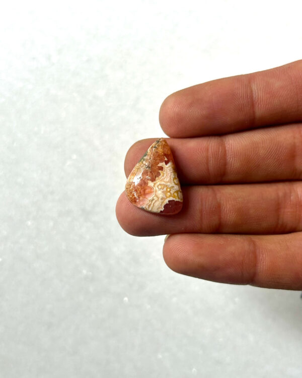 21mm Rhodochrosite Gemstone for Jewelry Making