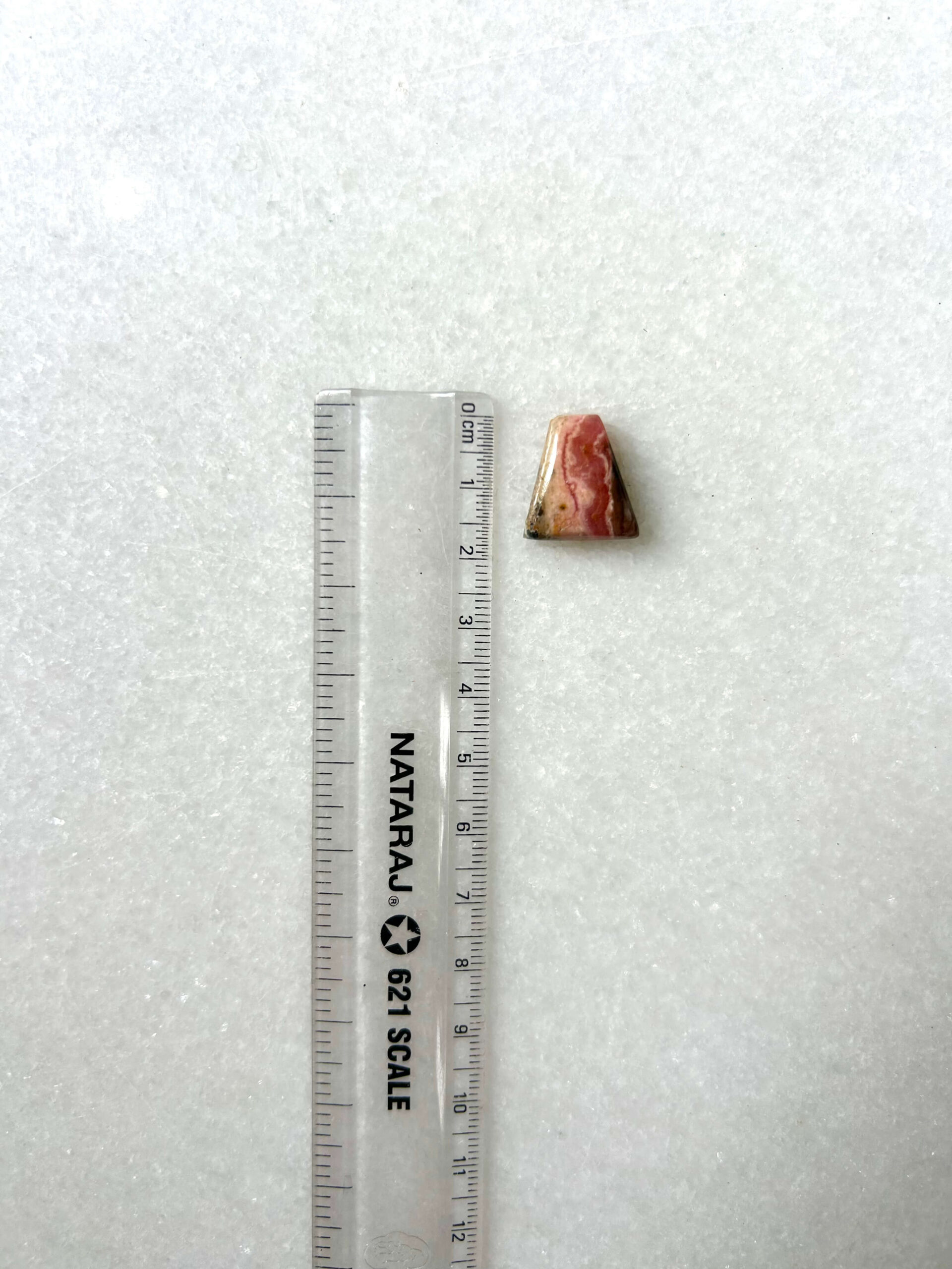 17mm Natural Rhodochrosite Stone – Unique Cabochon - Image 2
