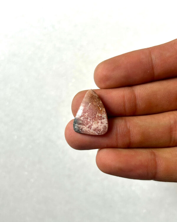 19mm Natural Rhodochrosite Gemstone – One of a Kind