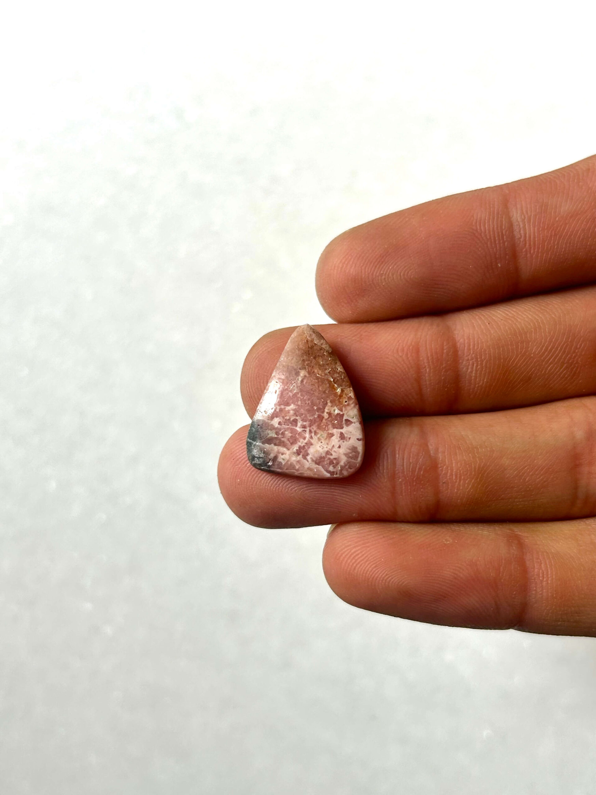 19mm Natural Rhodochrosite Gemstone – One of a Kind
