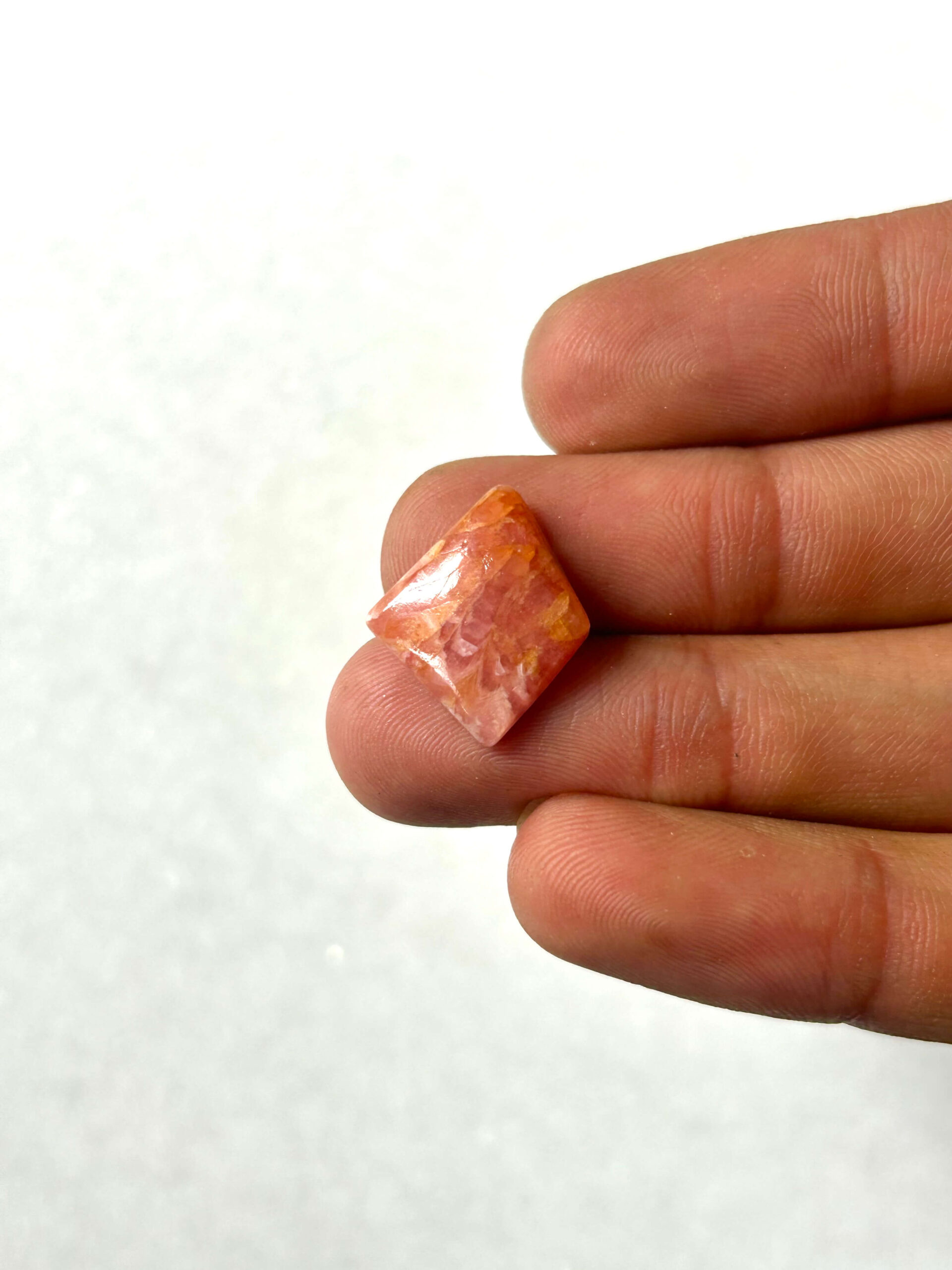 17mm Natural Rhodochrosite Stone for Jewelry Making