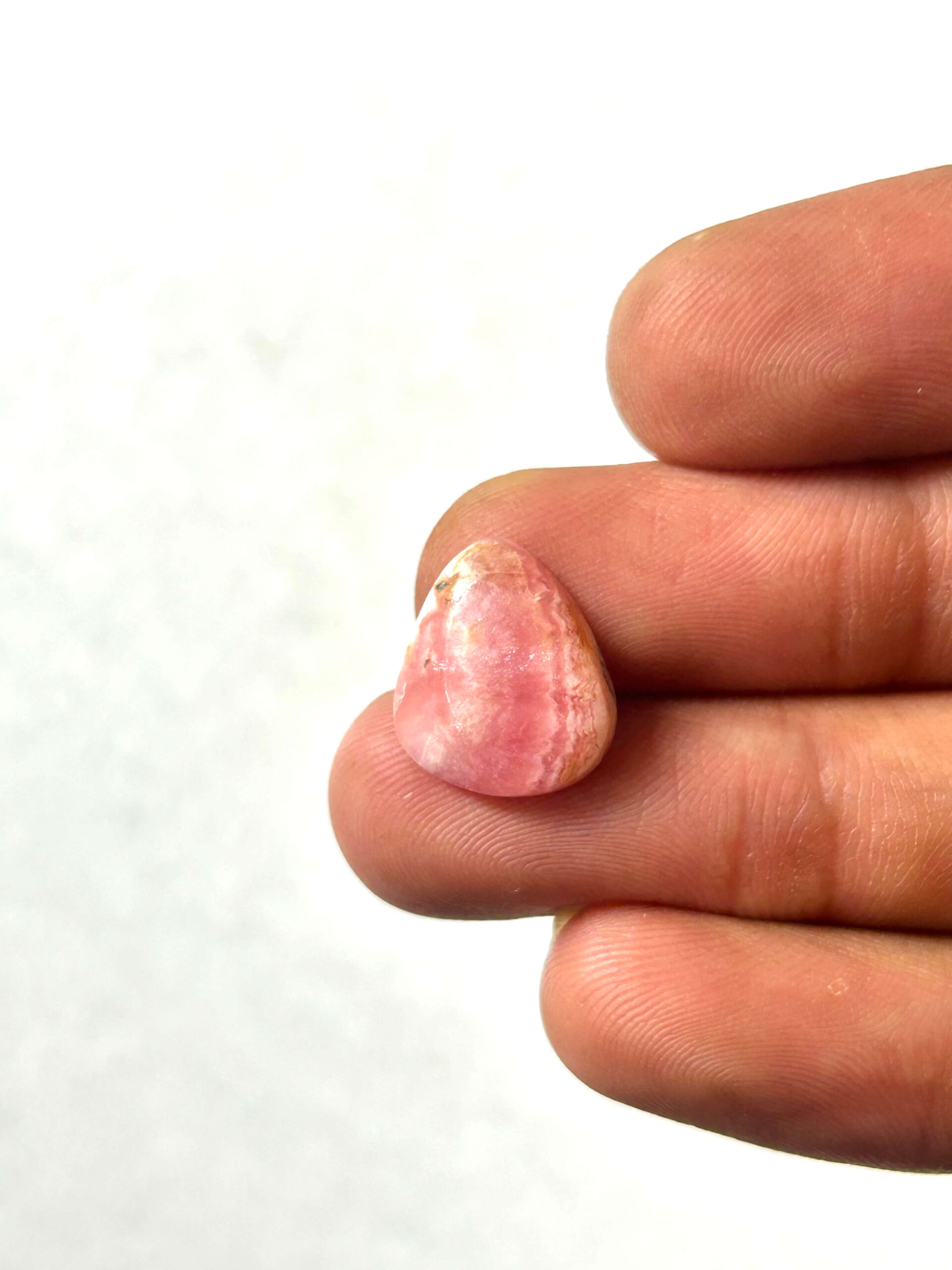 13mm Rhodochrosite Gemstone – One of a Kind Stone