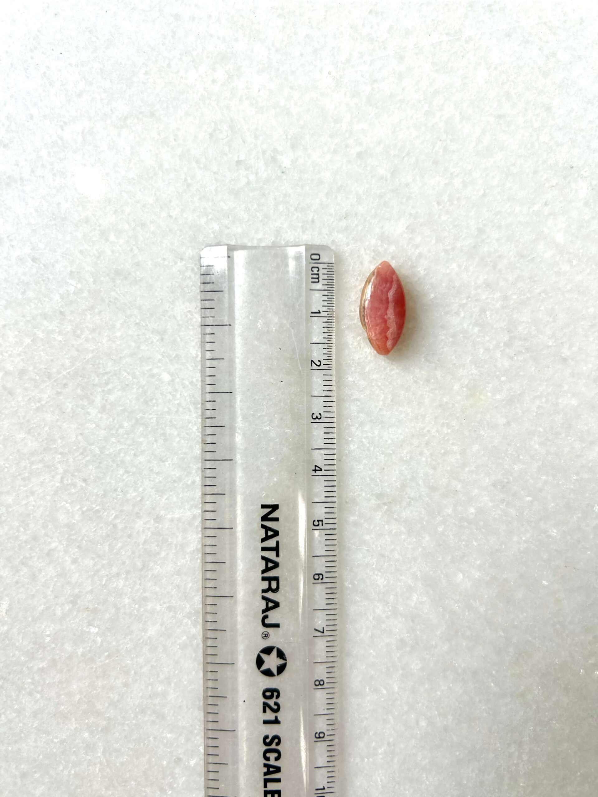 16mm Natural Rhodochrosite Cabochon – Jewelry Making Stone - Image 2