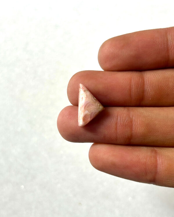 15mm Natural Rhodochrosite Cabochon – Unique Gemstone