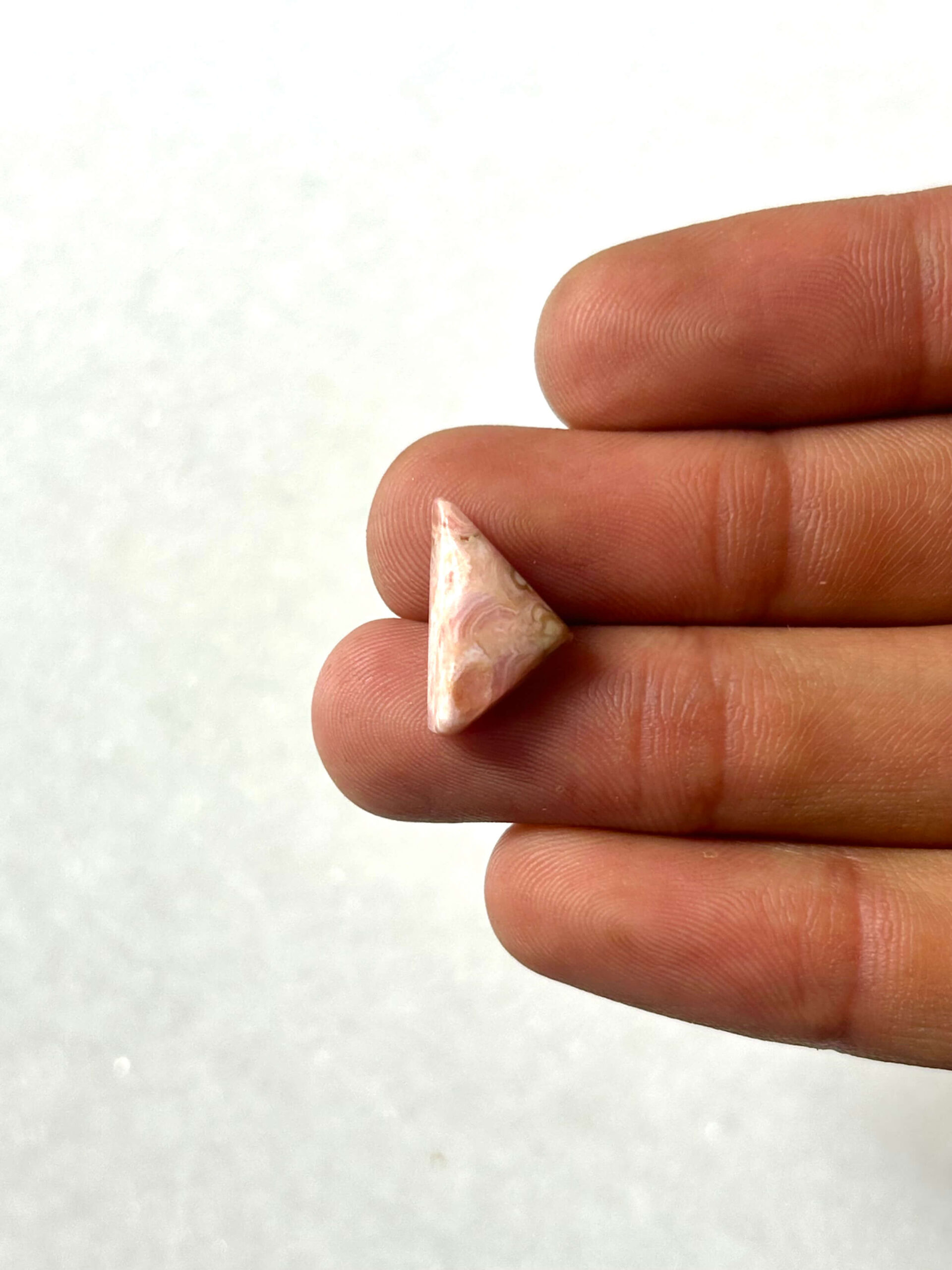 15mm Natural Rhodochrosite Cabochon – Unique Gemstone