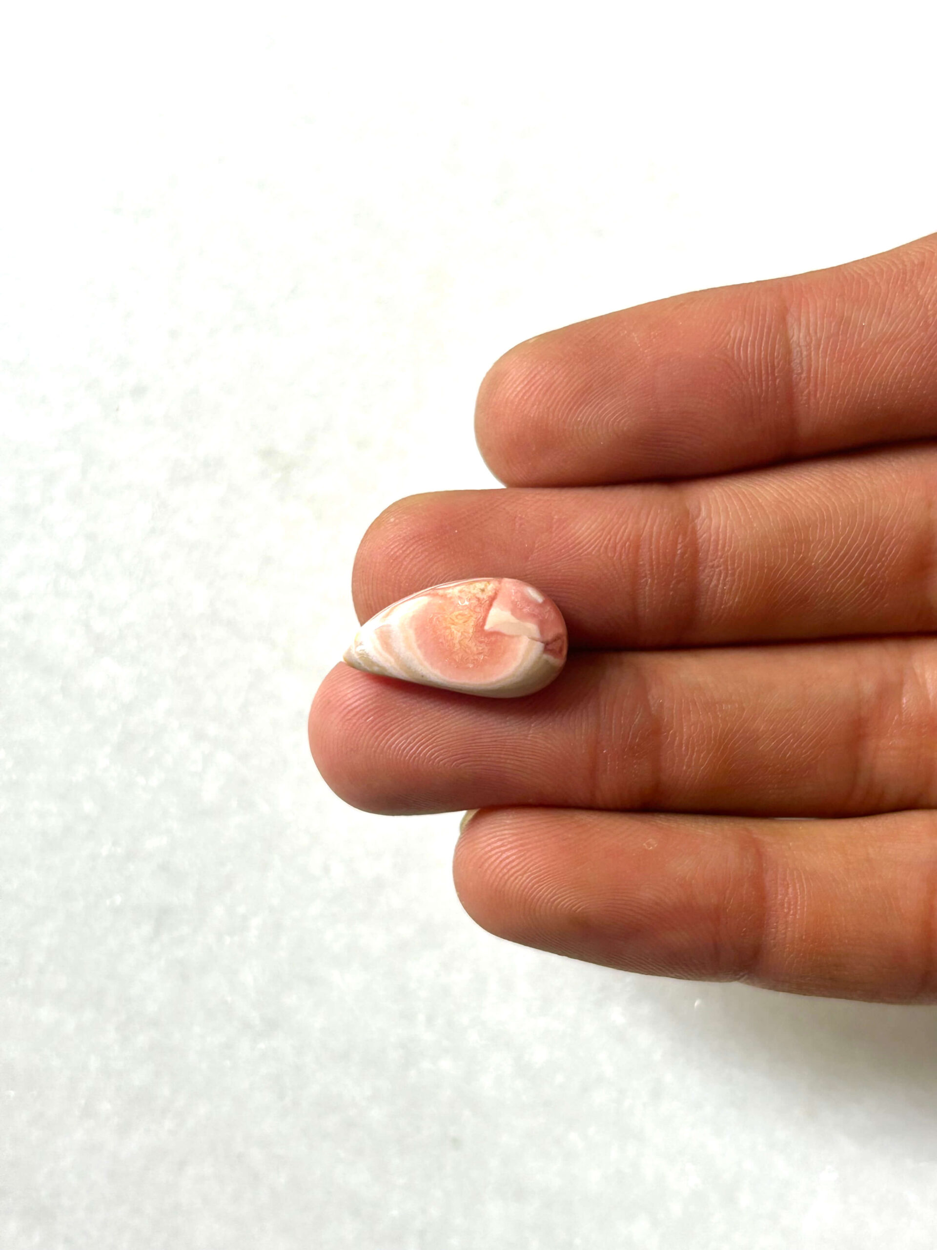 18mm Natural Rhodochrosite Gemstone – Unique Cabochon - Image 2