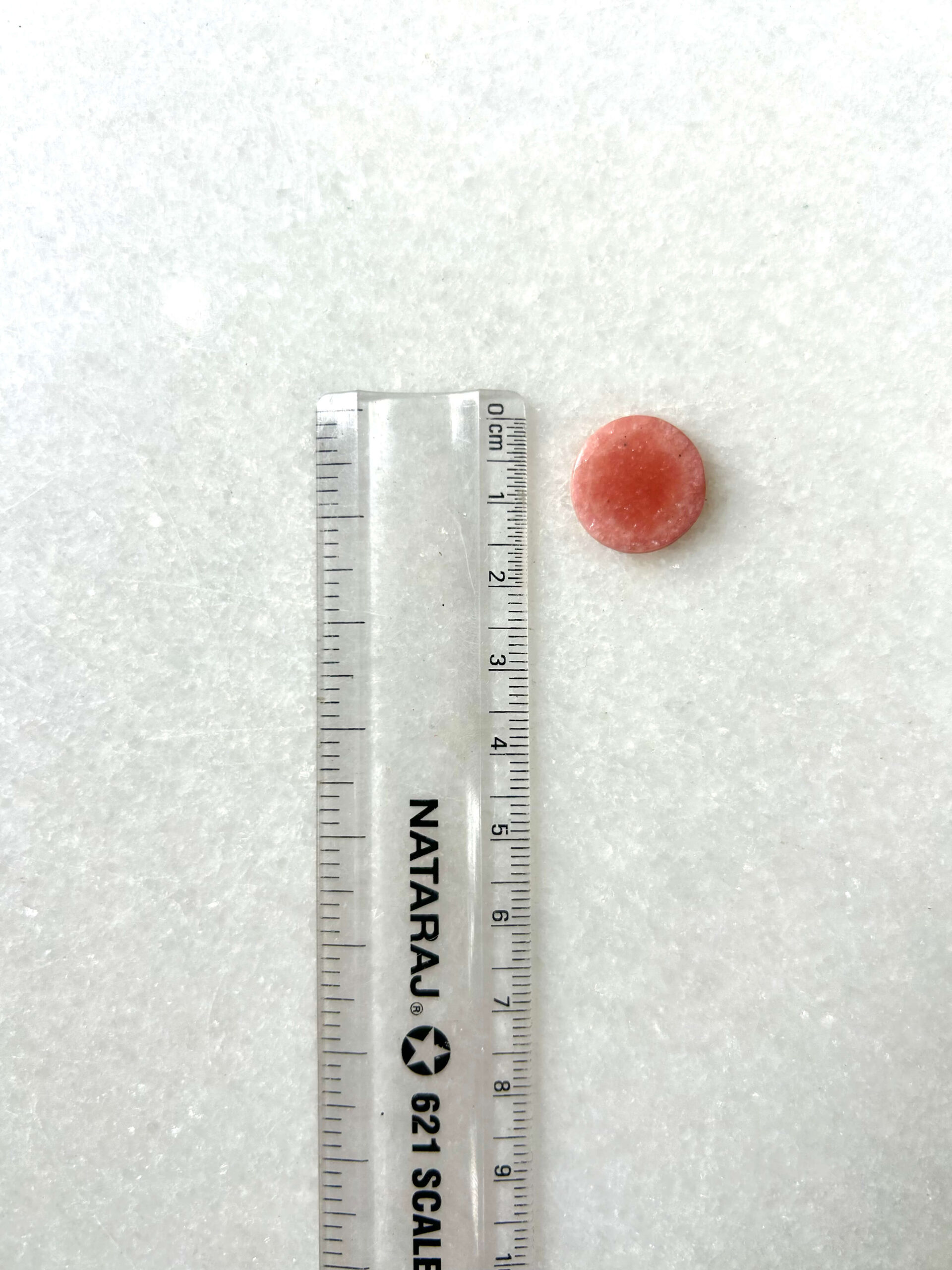 15mm Rhodochrosite Cabochon – Natural Jewelry Stone - Image 2