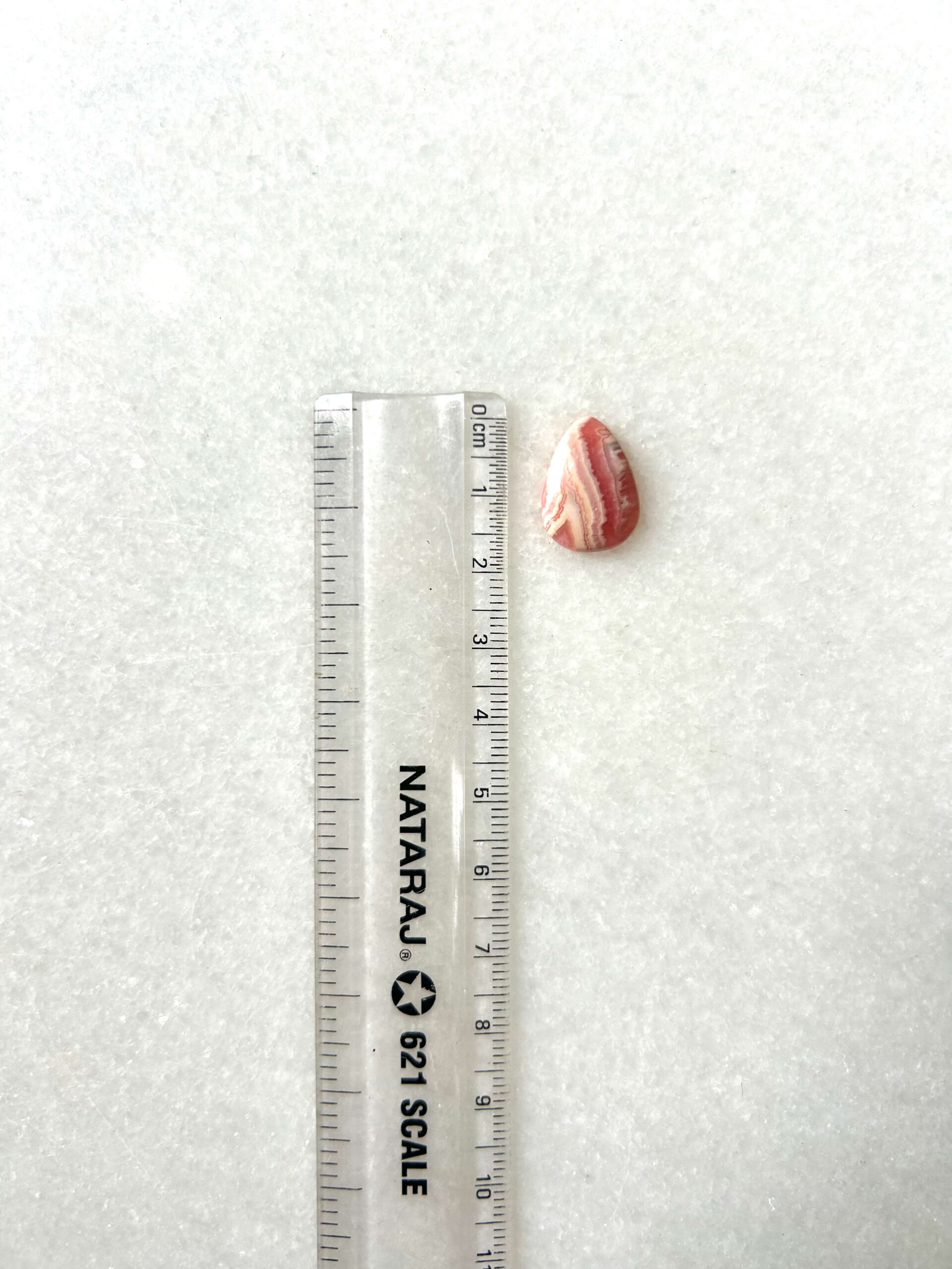 16mm Natural Rhodochrosite Stone – One of a Kind - Image 2