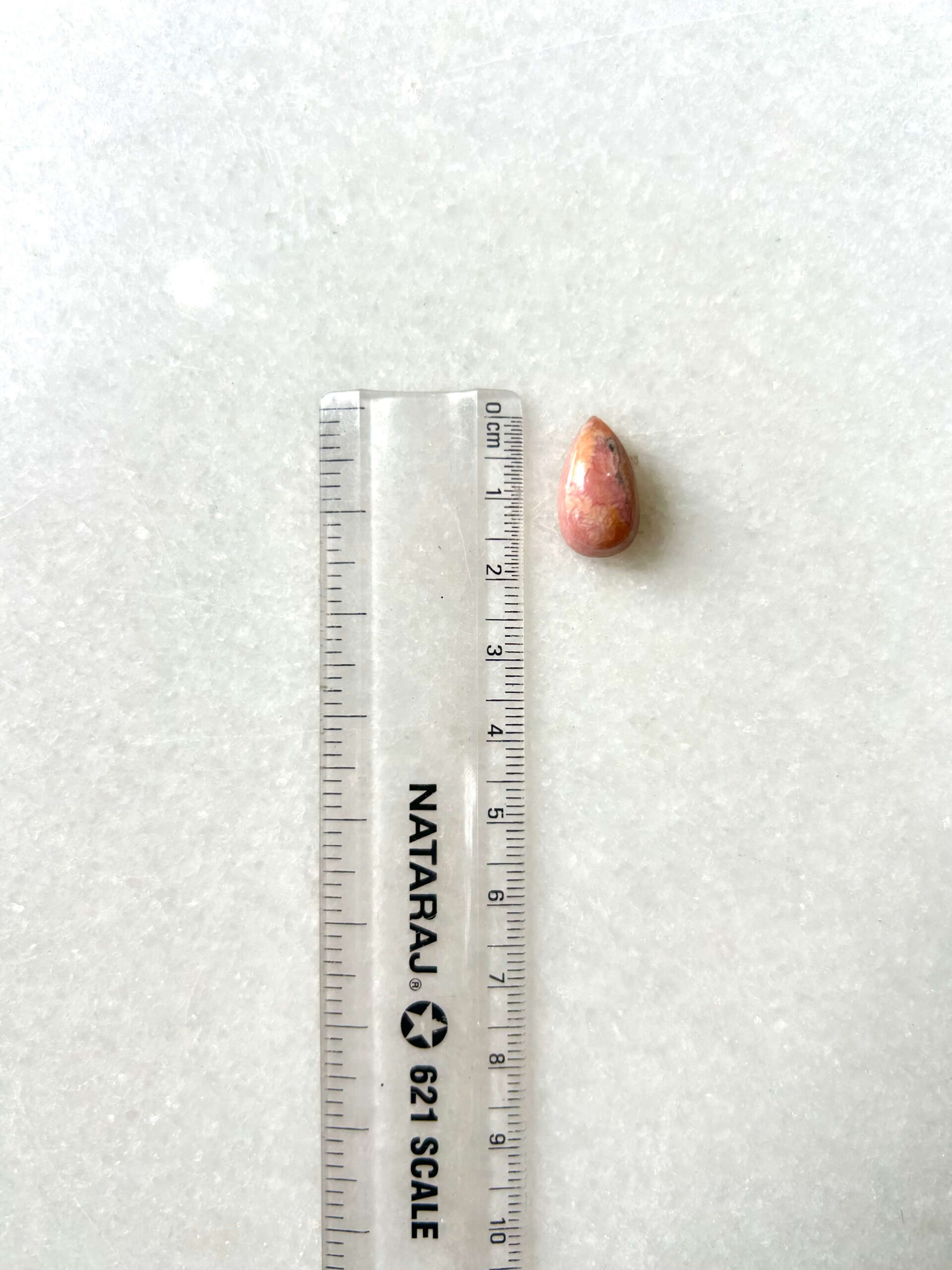 16mm Natural Rhodochrosite Stone – Jewelry Making Cabochon - Image 2