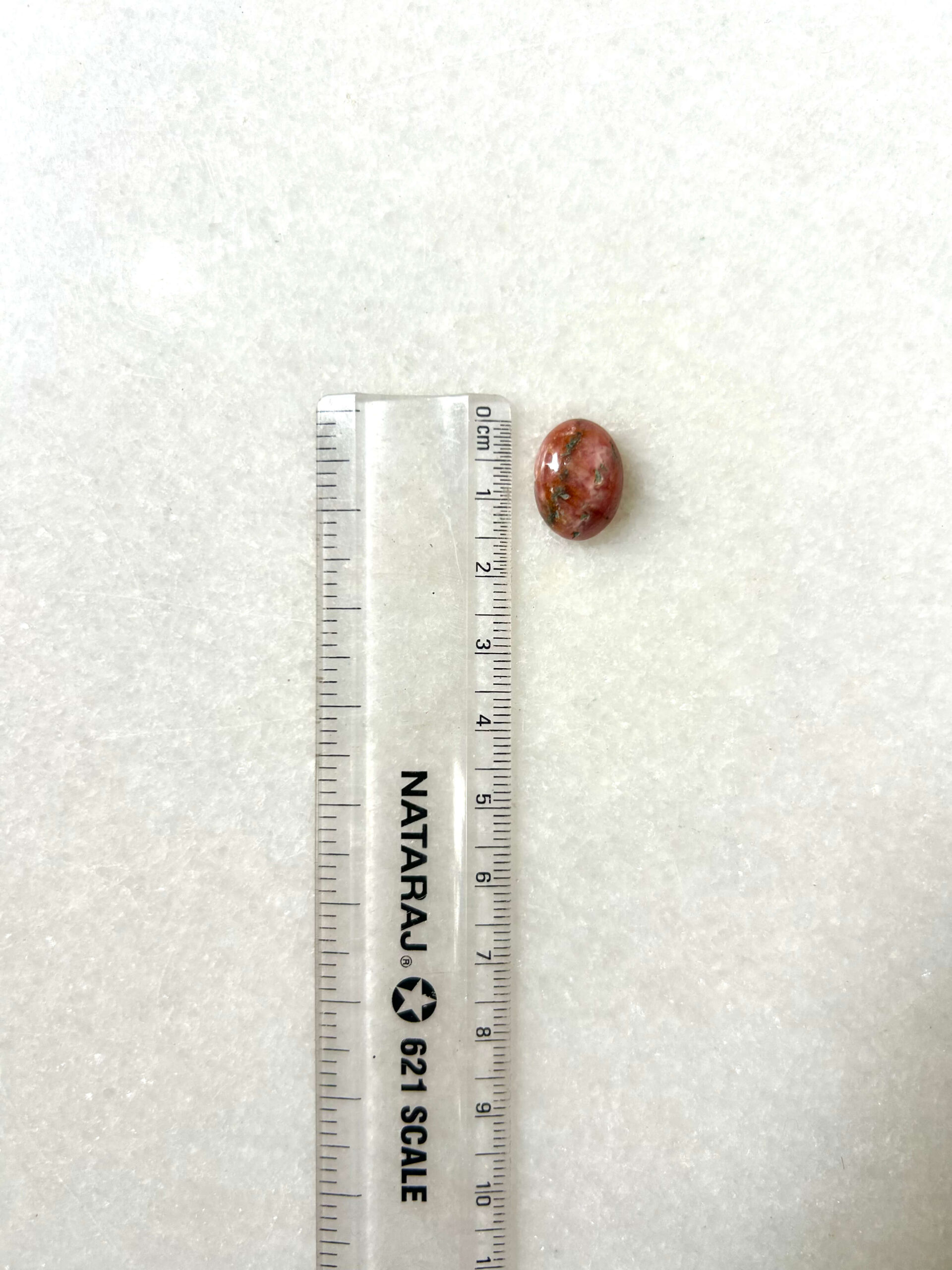 14mm Natural Rhodochrosite Cabochon for Jewelry Making - Image 3