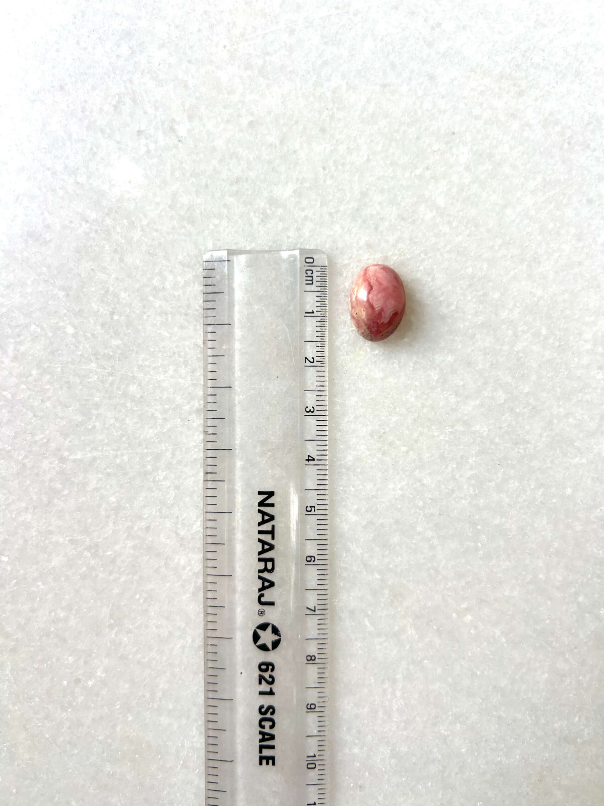 14mm Natural Rhodochrosite Stone – Unique Cabochon - Image 2