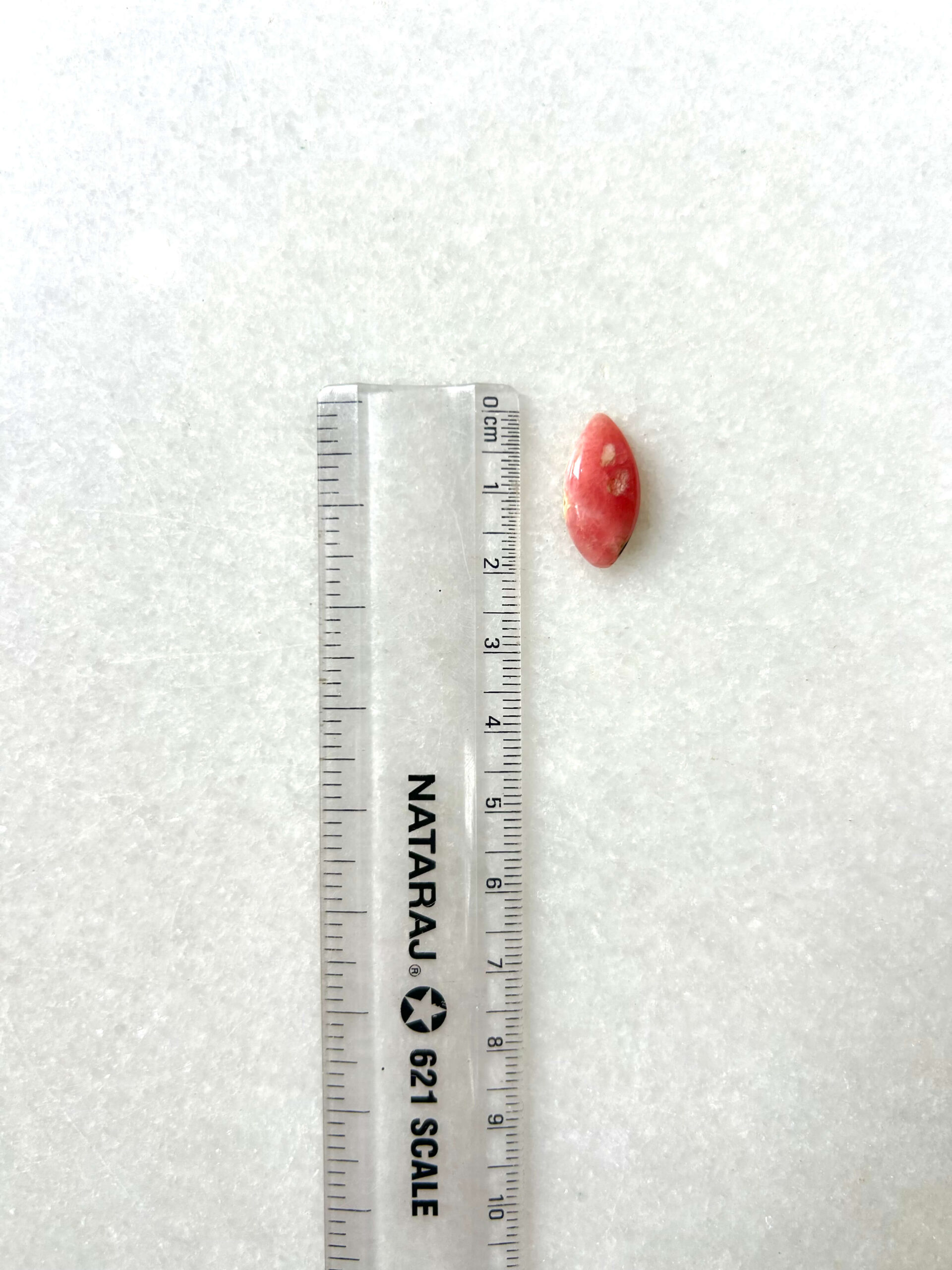 18mm Rhodochrosite Cabochon – Natural Pink Stone - Image 2
