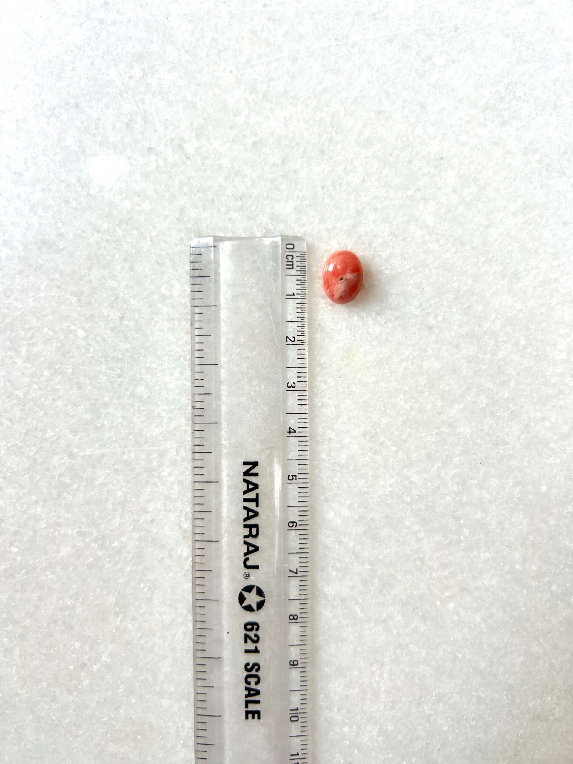 10mm Natural Rhodochrosite Gemstone – Small Cabochon - Image 2