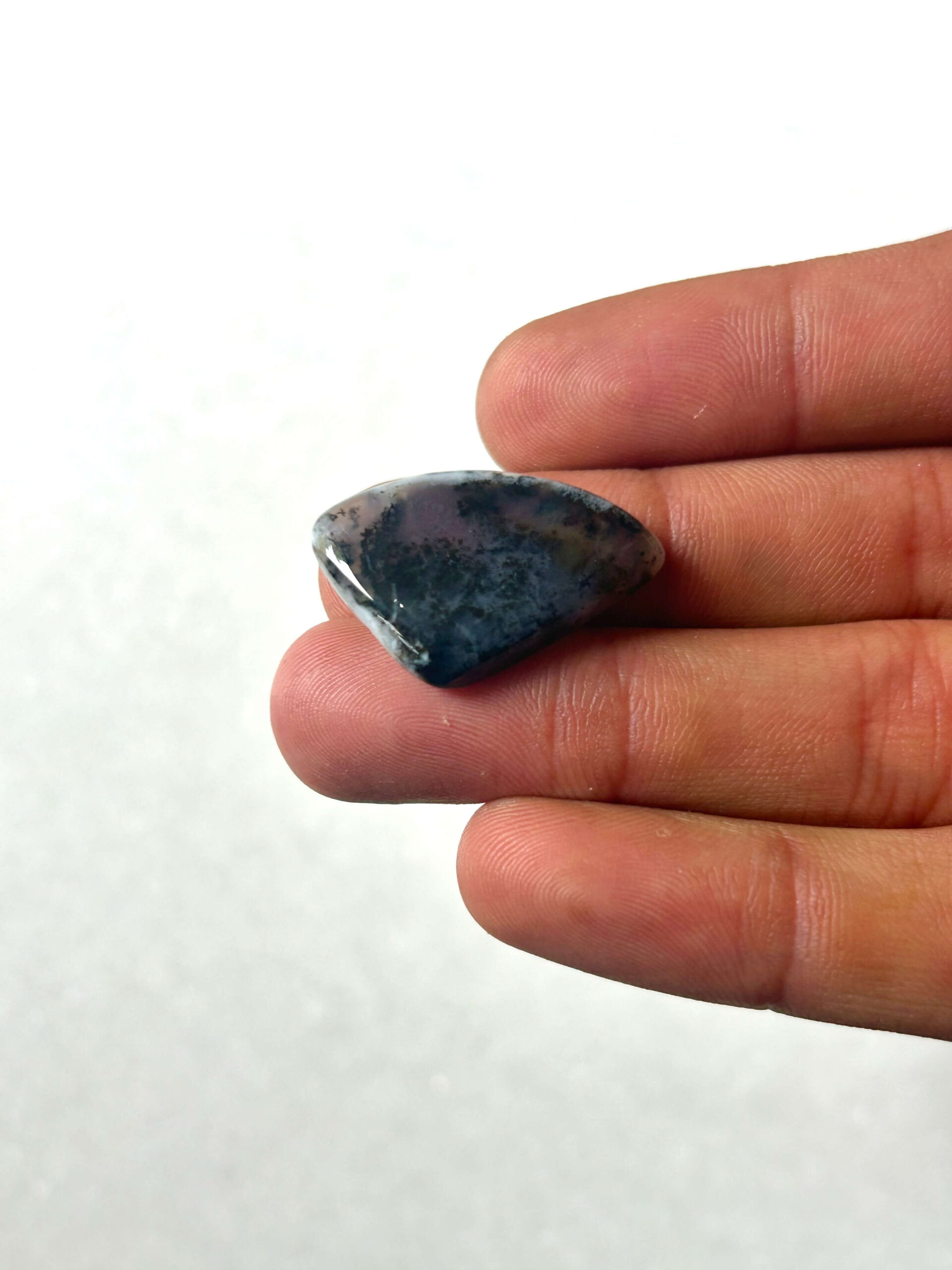 27mm Dendritic Opal Gemstone for Jewelry Making