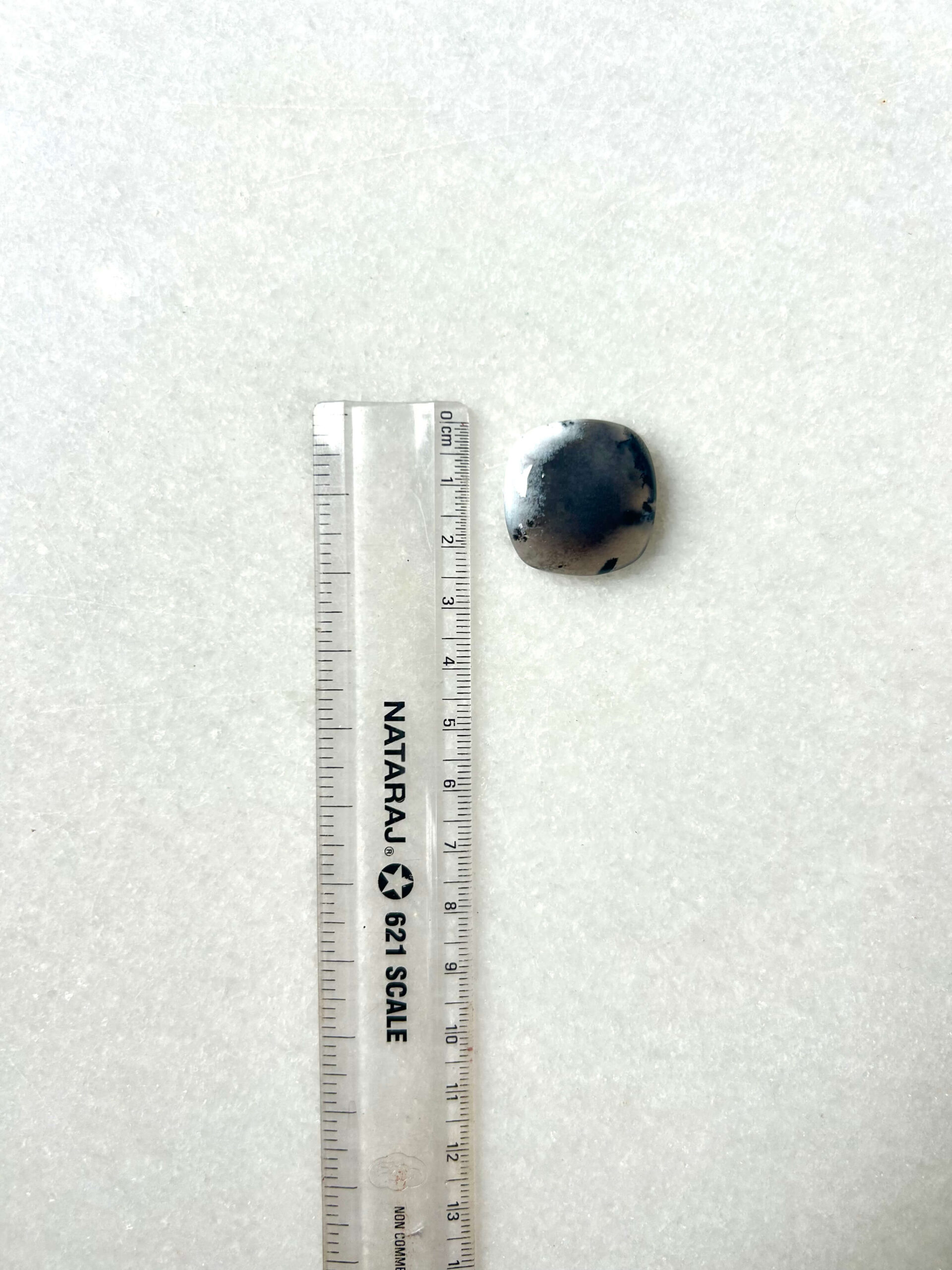 25mm Natural Dendritic Opal Stone – Unique Cabochon - Image 2