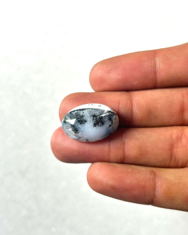 20mm Natural Dendritic Opal Stone for Jewelry Making