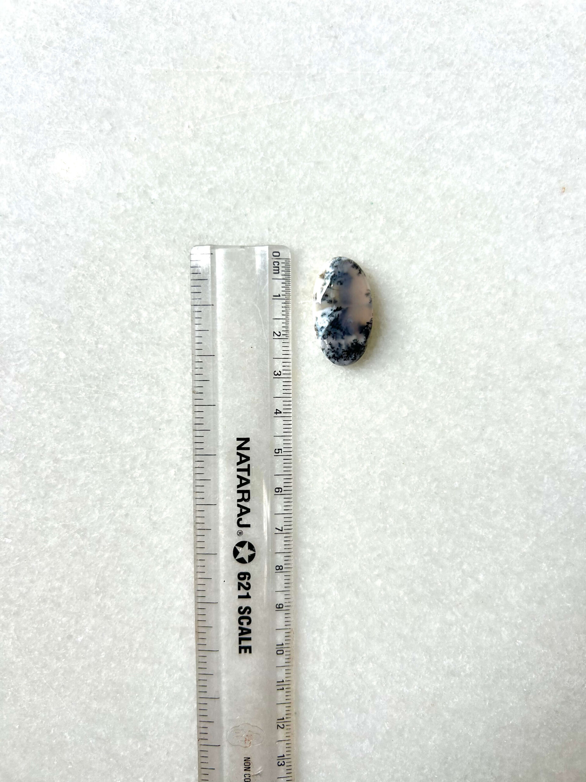 26mm Dendritic Opal Cabochon – Unique Natural Stone - Image 2