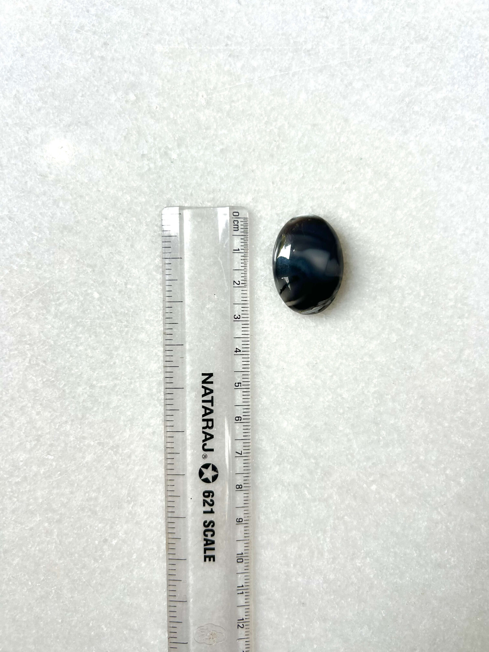29mm Natural Dendritic Opal Gemstone – Statement Cabochon - Image 2
