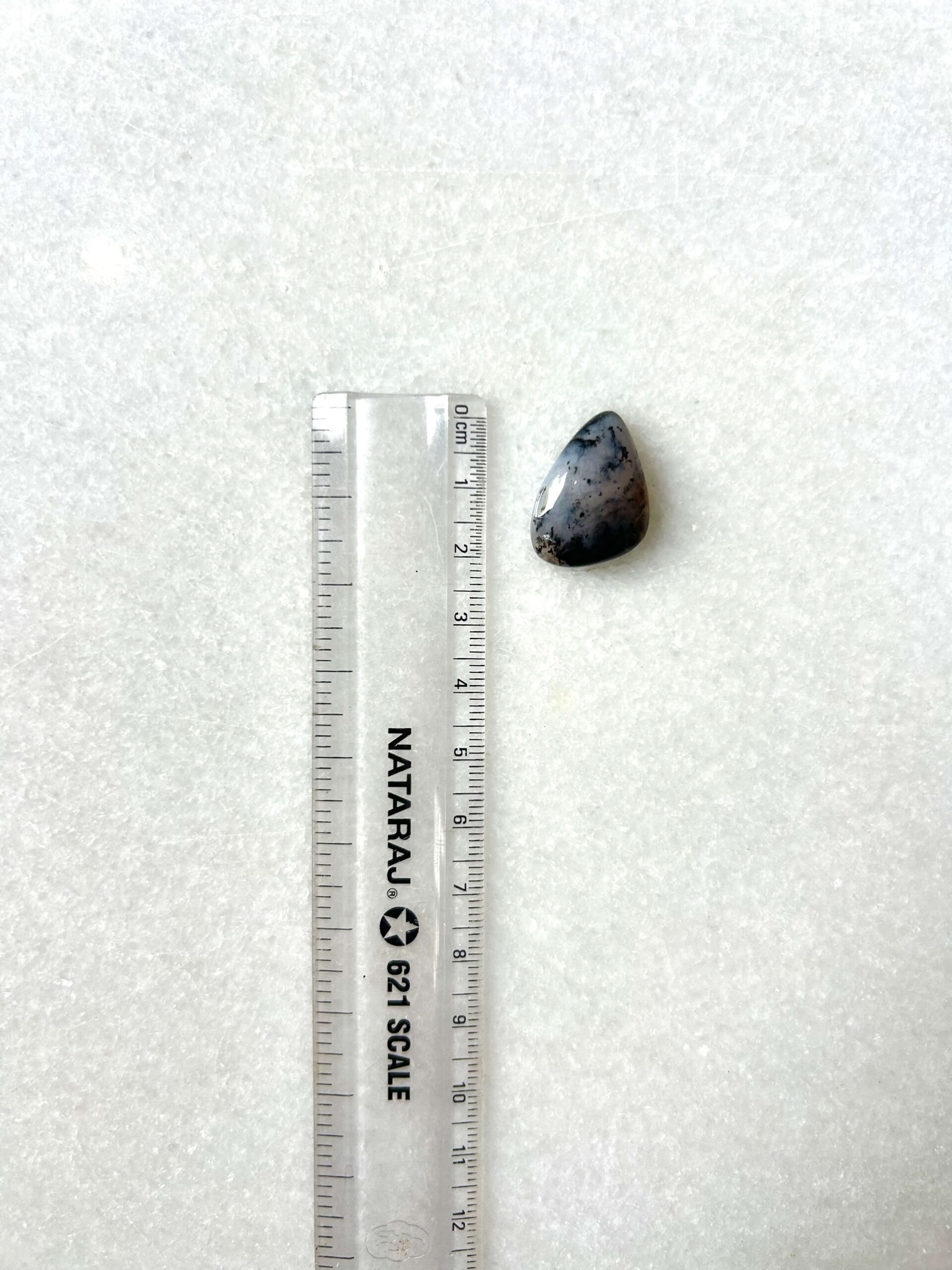 22mm Dendritic Opal Cabochon for Handmade Jewelry - Image 2