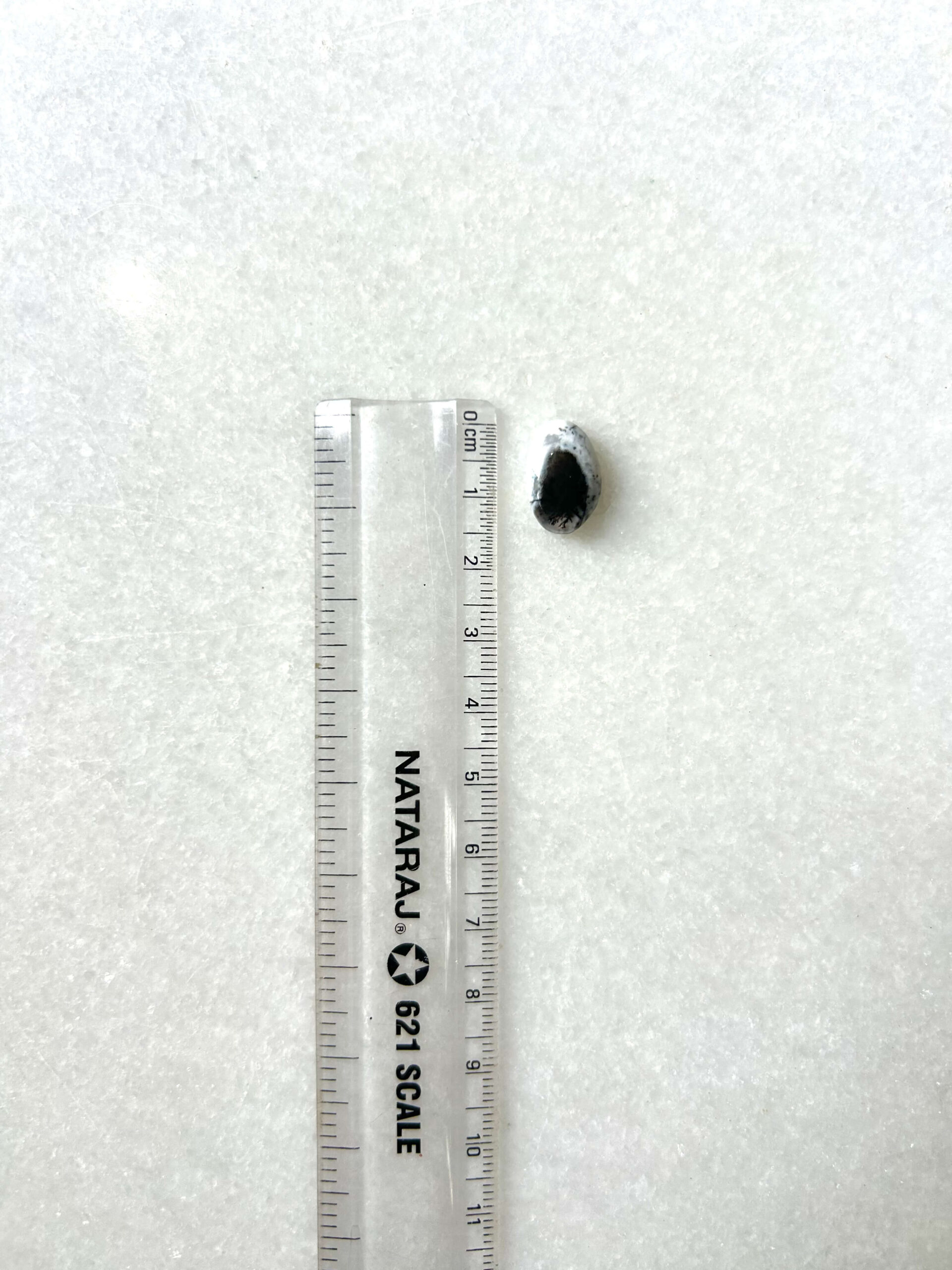 14mm Natural Dendritic Opal Cabochon – One of a Kind - Image 2