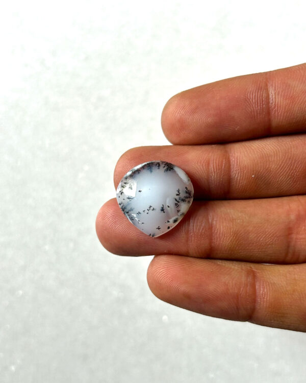 18mm Dendritic Opal Gemstone for Jewelry Making