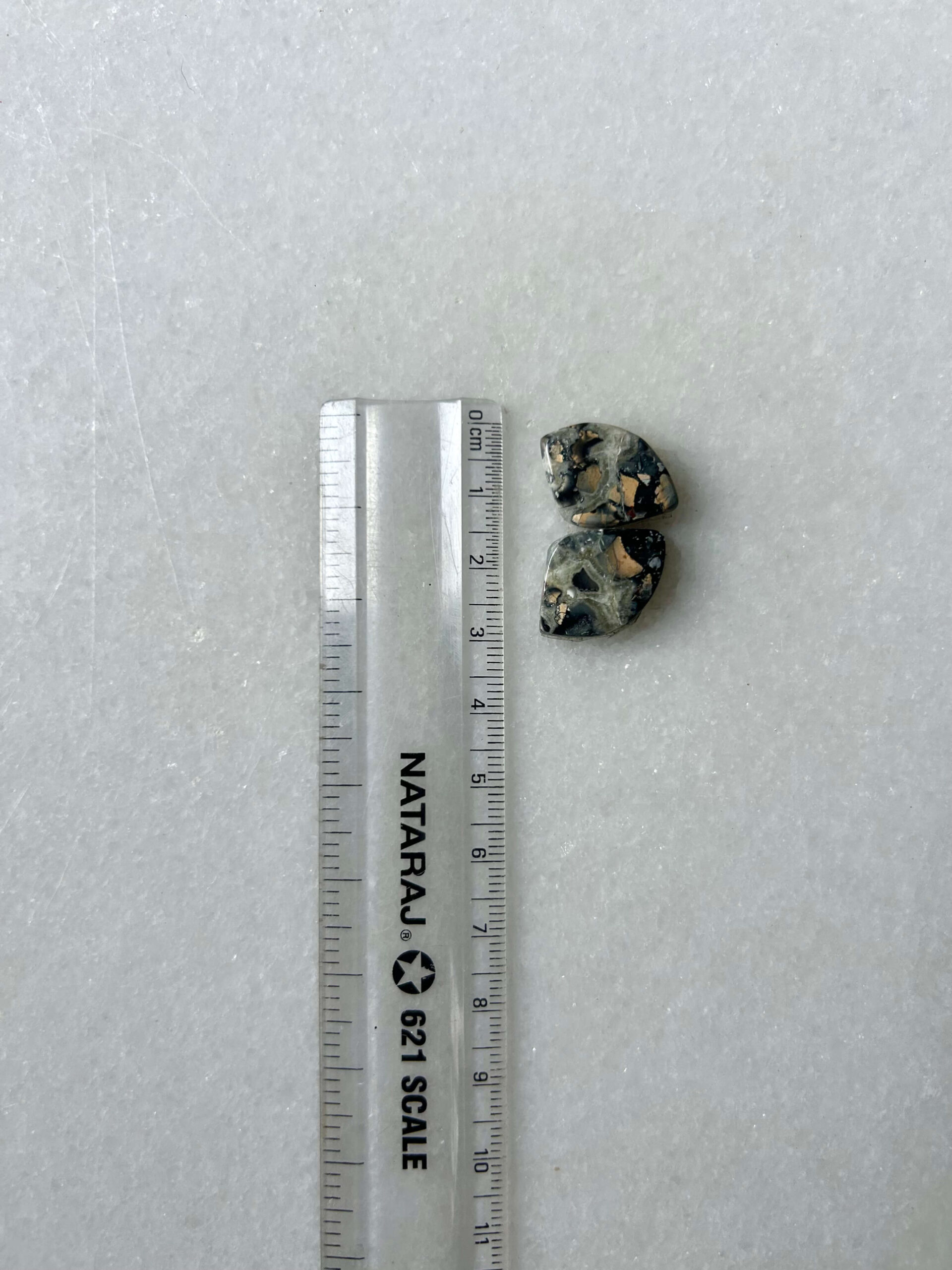 20mm Jasper Cabochon Pair – One of a Kind - Image 2