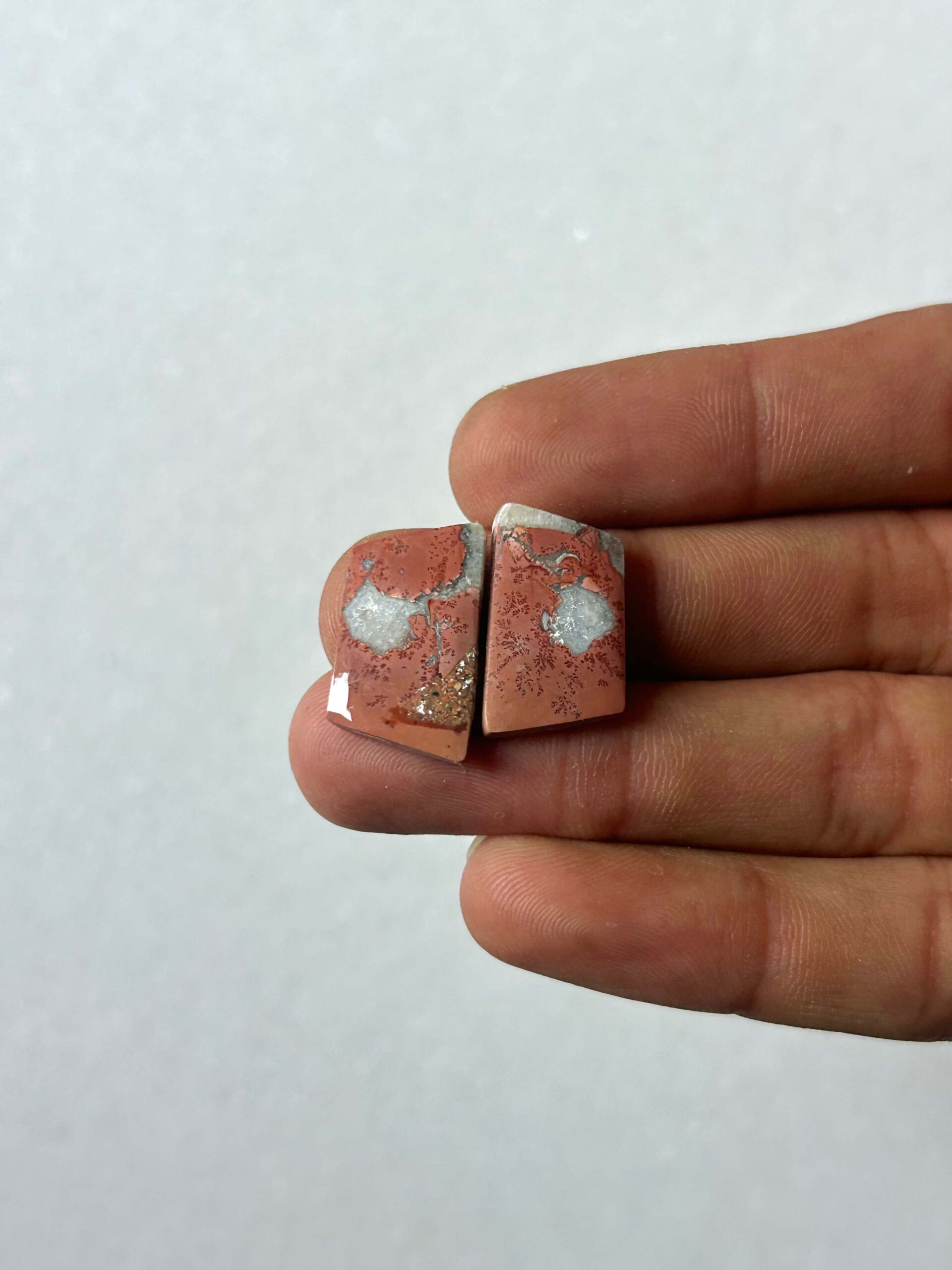 20mm Jasper Cabochon Pair – One of a Kind