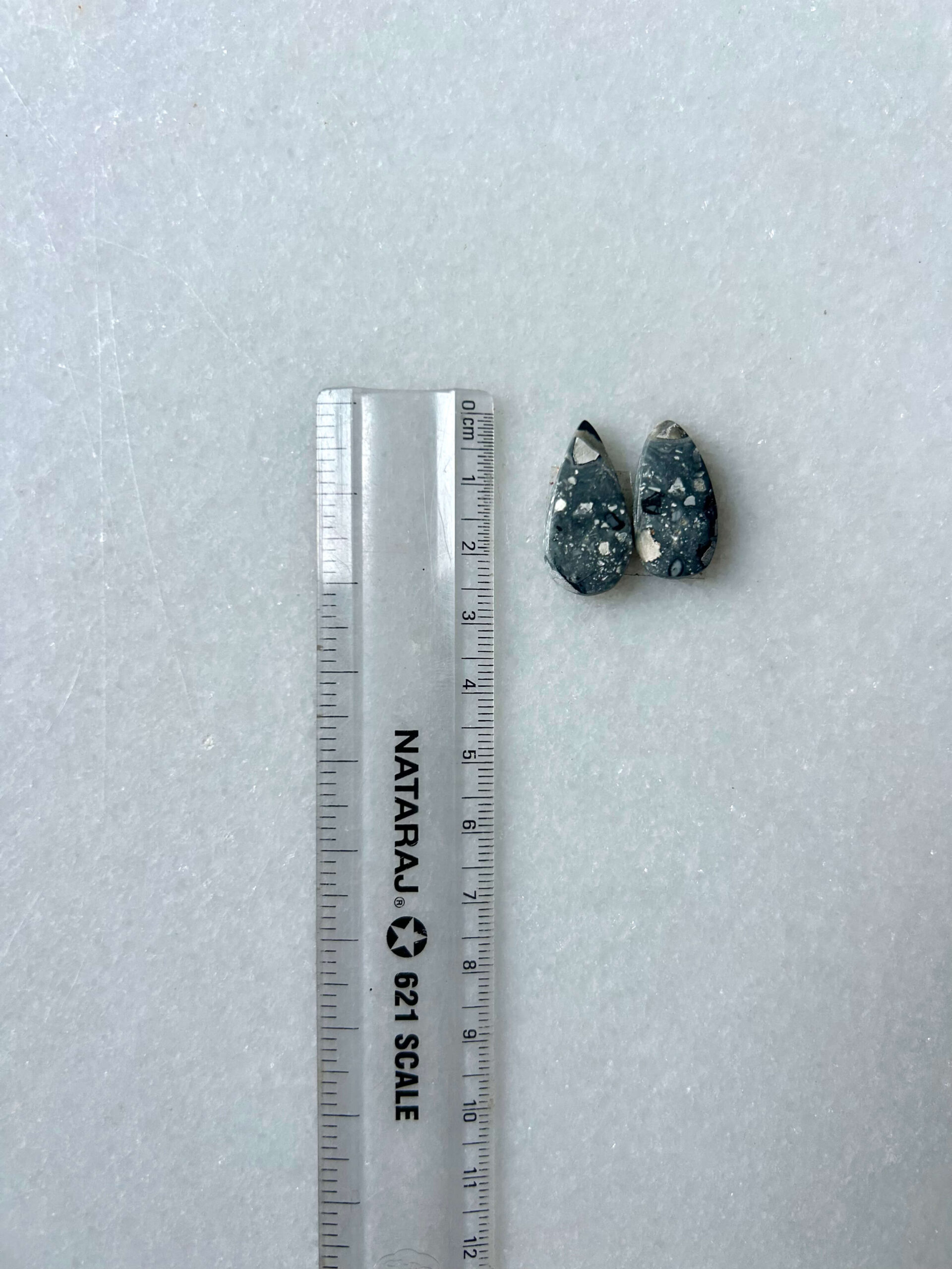 24mm Jasper Cabochon Pair – One of a Kind - Image 2