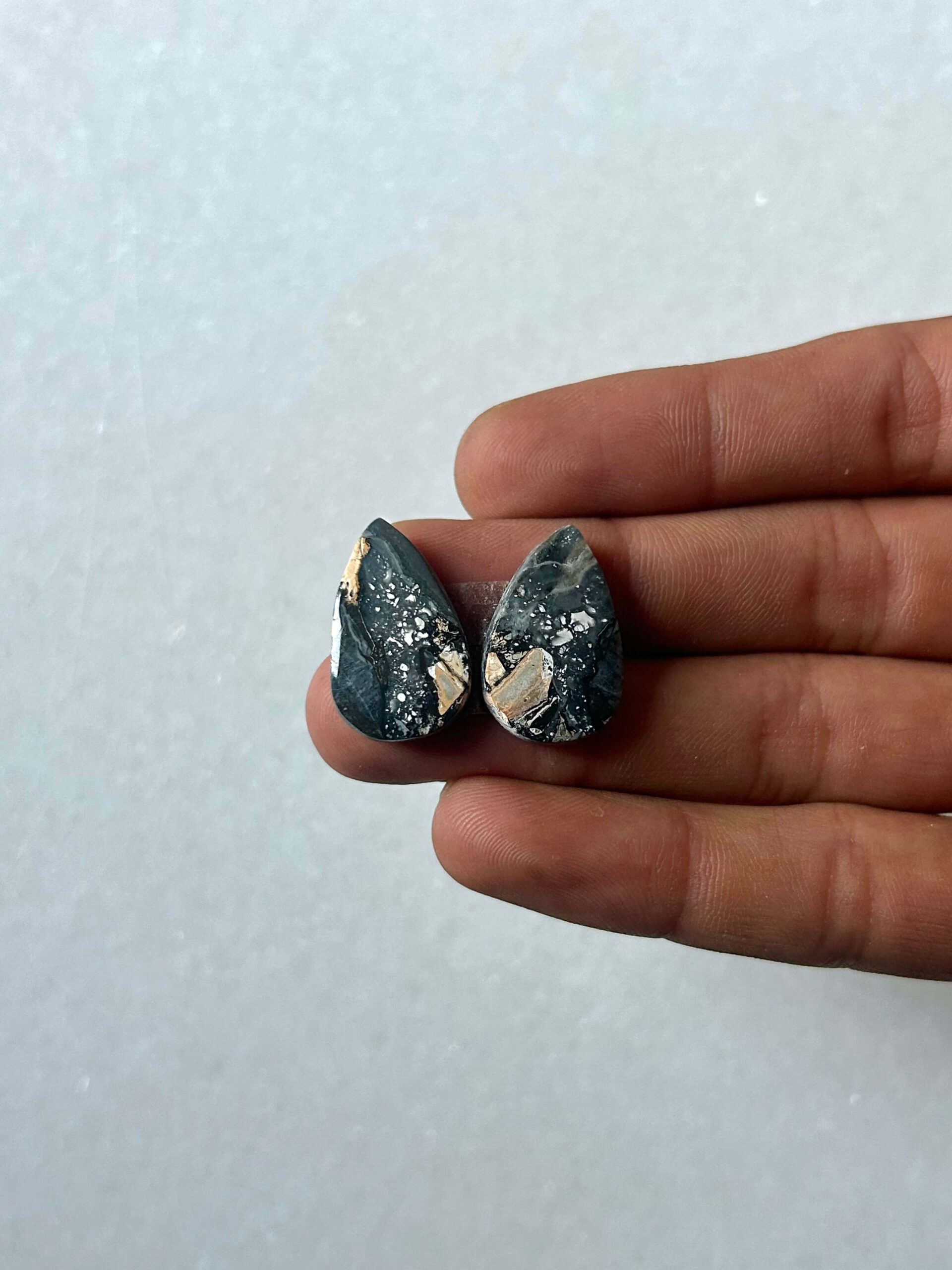 21mm Jasper Cabochon Pair – One of a Kind
