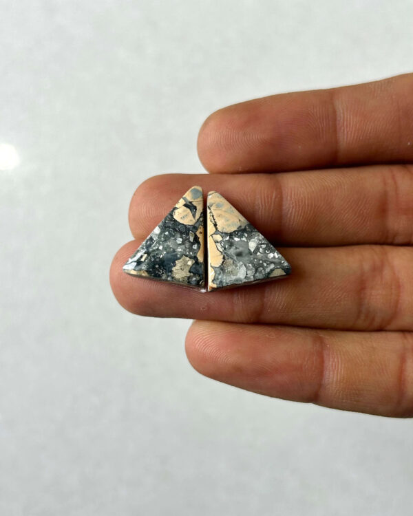 18mm Jasper Cabochon Pair – One of a Kind