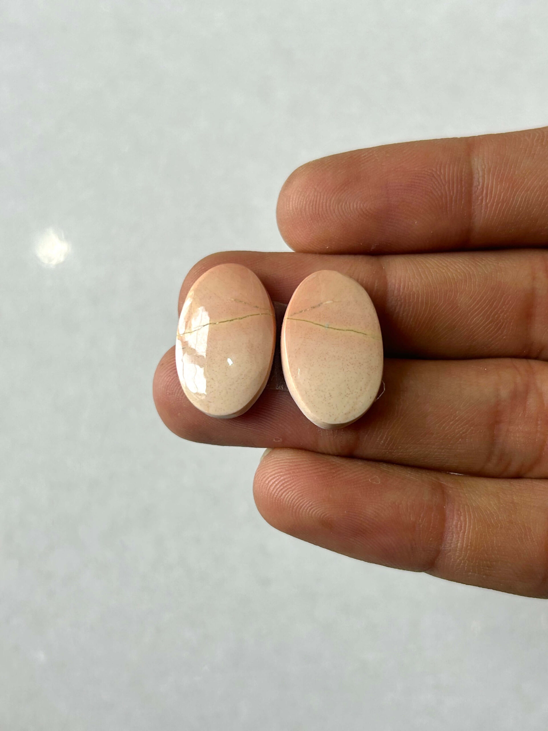 20mm Jasper Cabochon Pair – One of a Kind