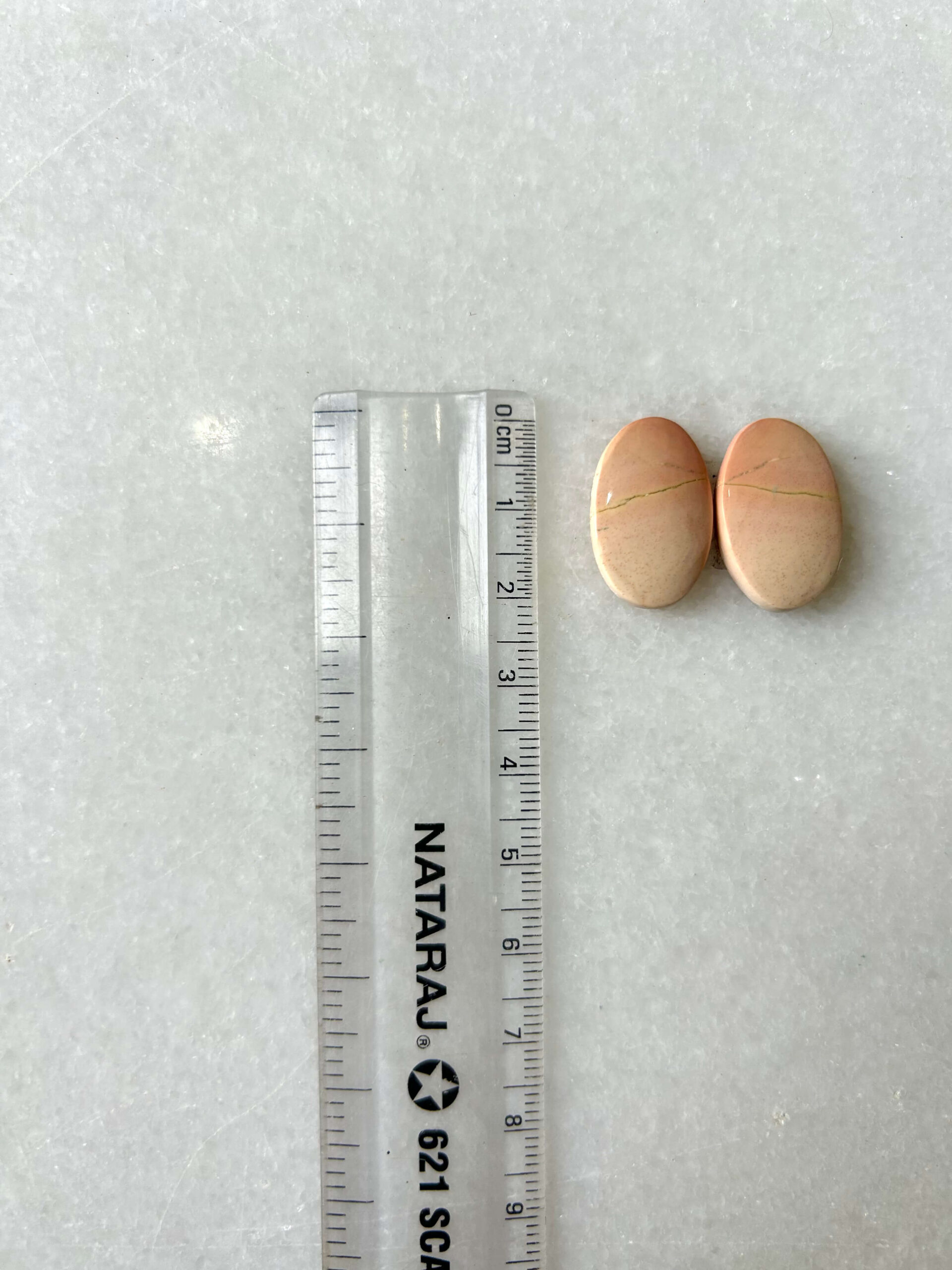 20mm Jasper Cabochon Pair – One of a Kind - Image 2