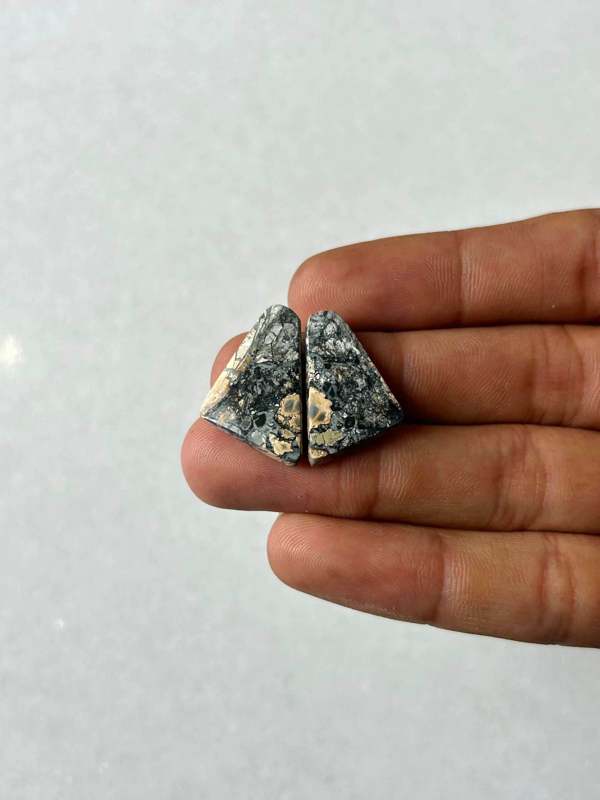 24mm Jasper Cabochon Pair – One of a Kind
